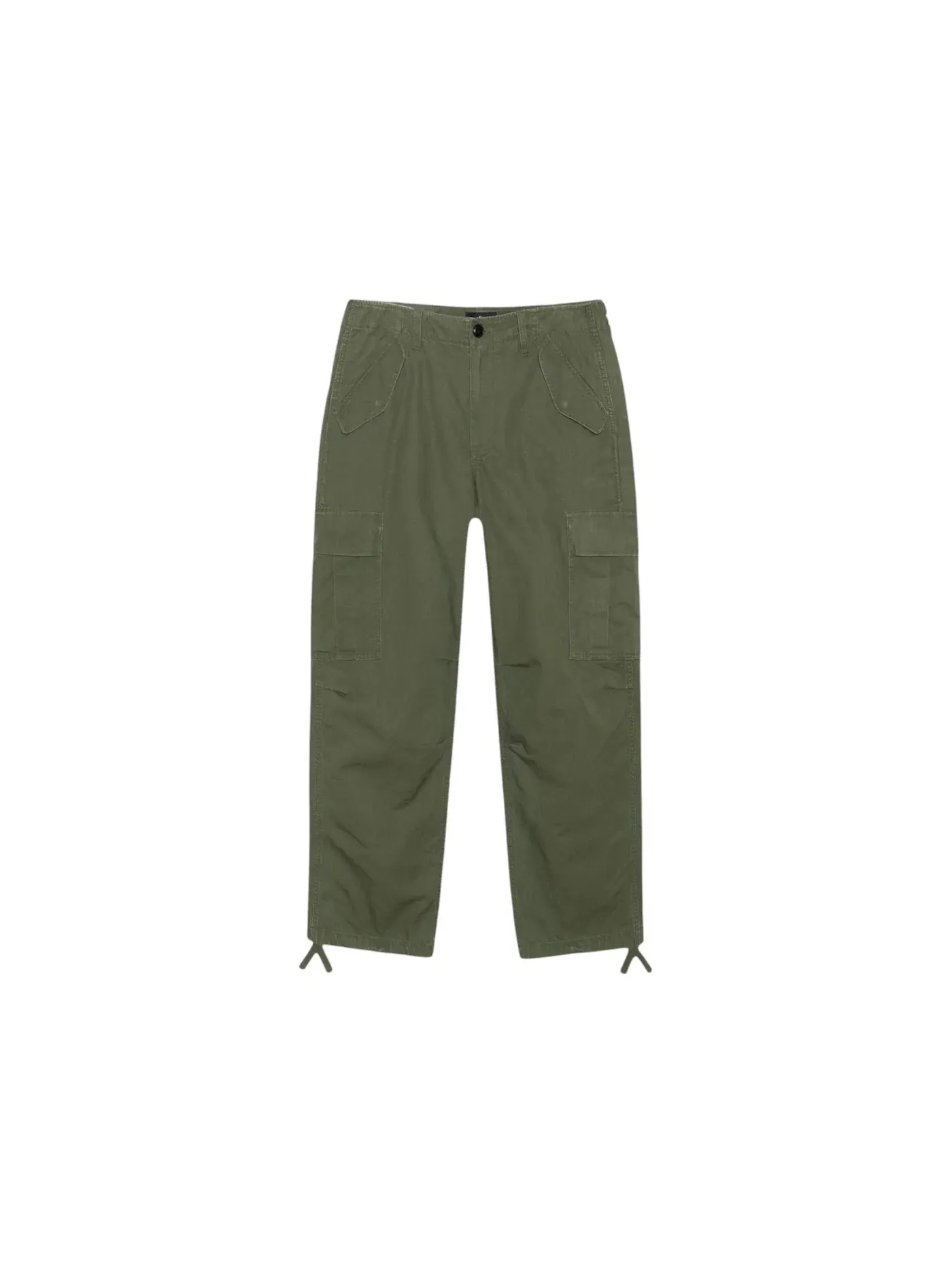 Мужские брюки карго с принтом Stussy Pant (SS25) — изображение 1 из 2, оливковый зеленый