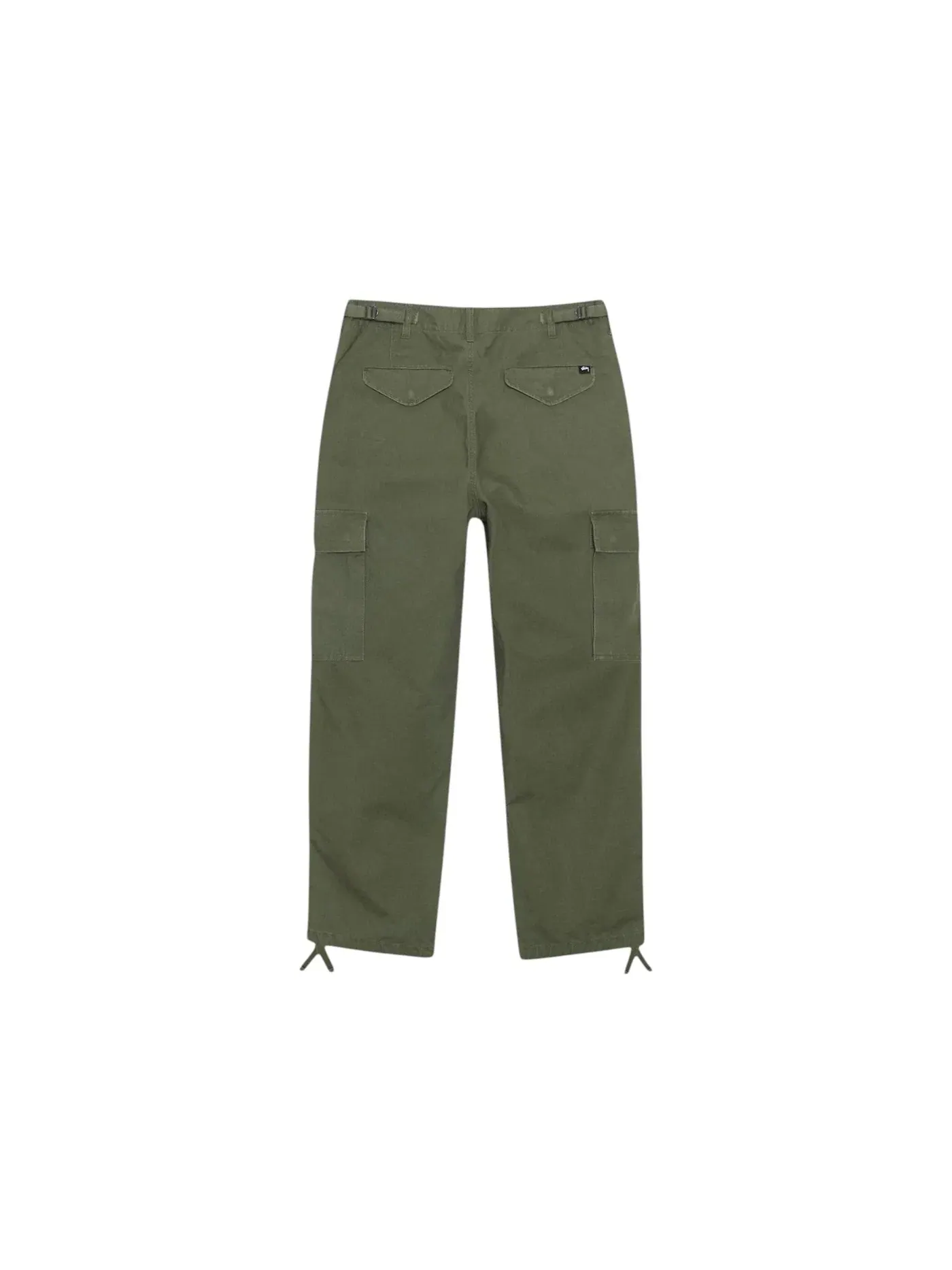 Мужские брюки карго с принтом Stussy Pant (SS25) — изображение 2 из 2, оливковый зеленый