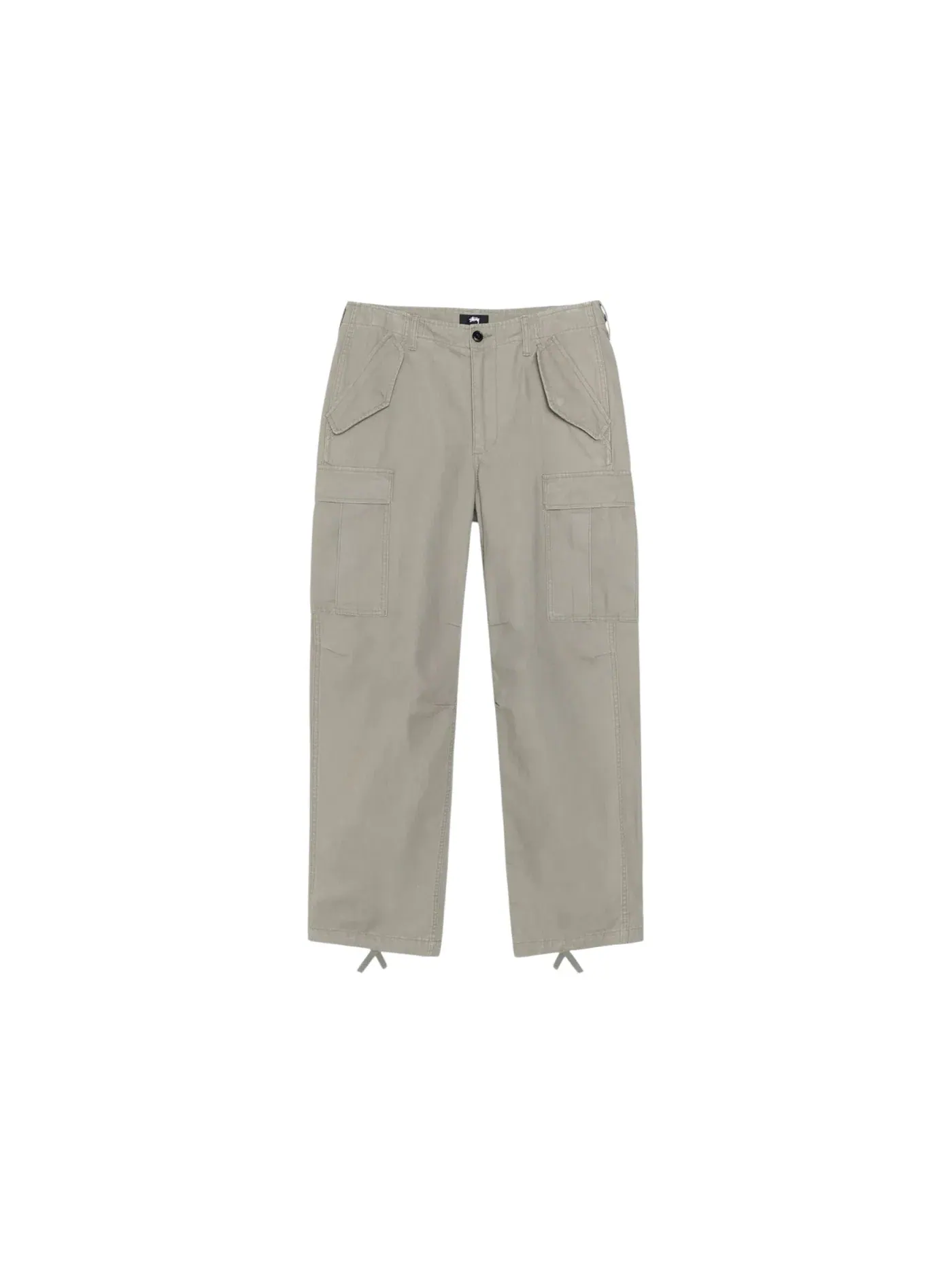 Мужские брюки карго из рипстопа Pant Stussy — изображение 1 из 2, оливковый