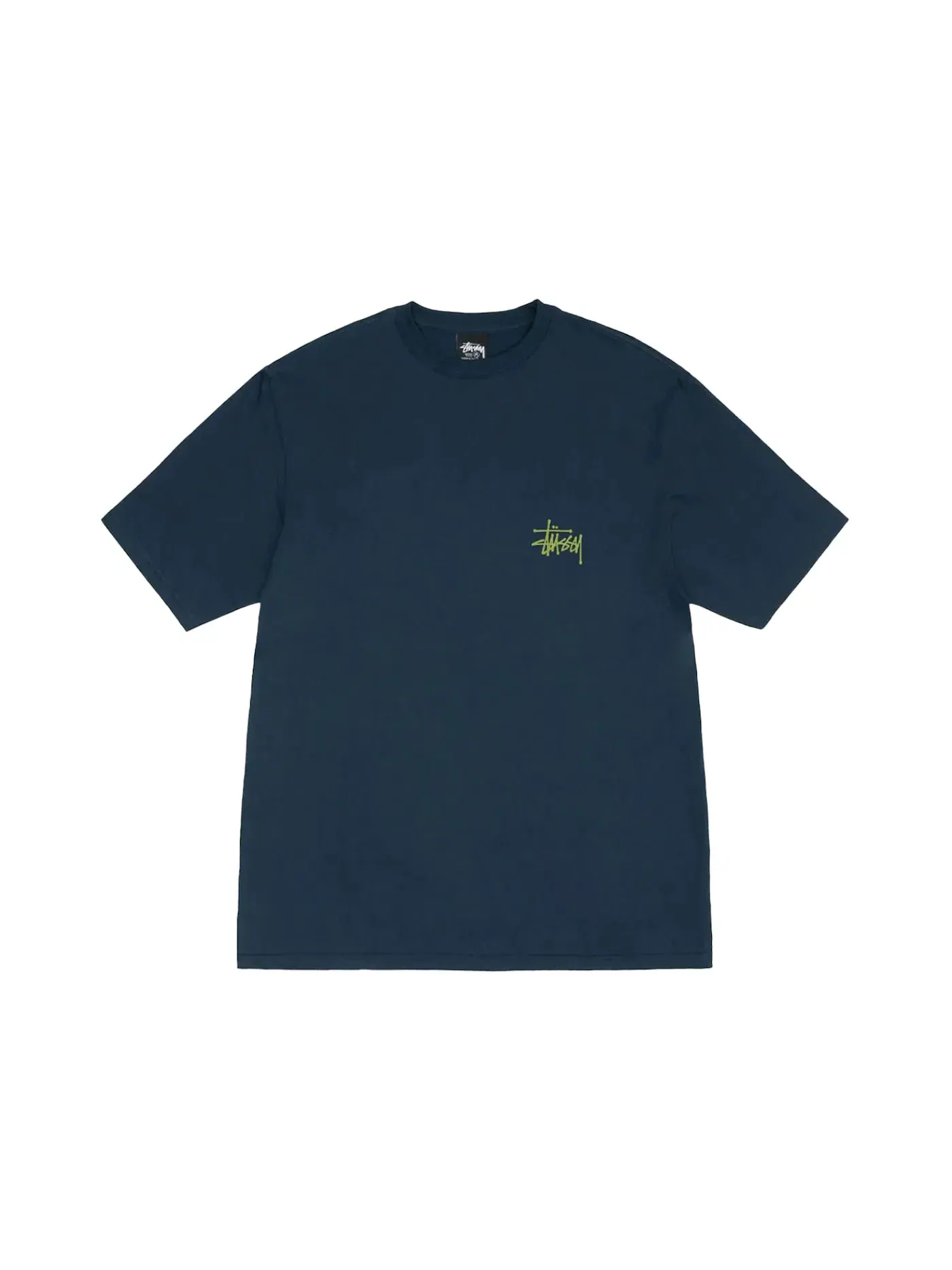 Мужская футболка с принтом Roach Tee Stussy — изображение 2 из 2, темно-синий