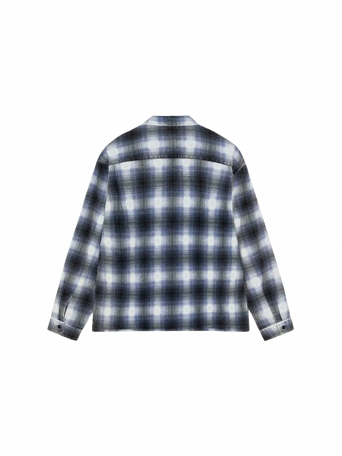 Мужская рубашка в клетку Stussy Shirt — изображение 2 из 2, синий