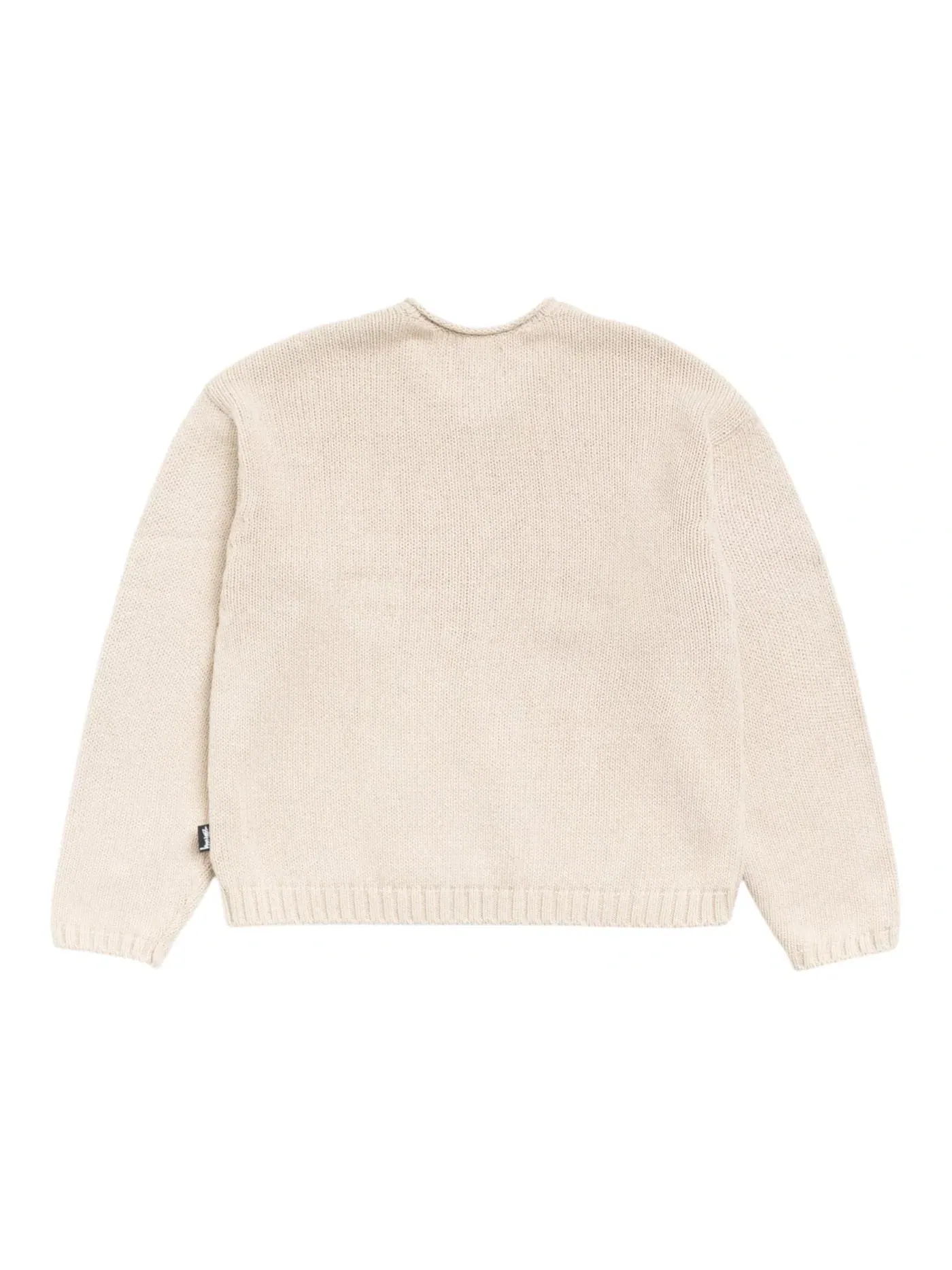 Мужской свитер с воротником-хомутом Sweater Stussy — изображение 2 из 2, овсяный