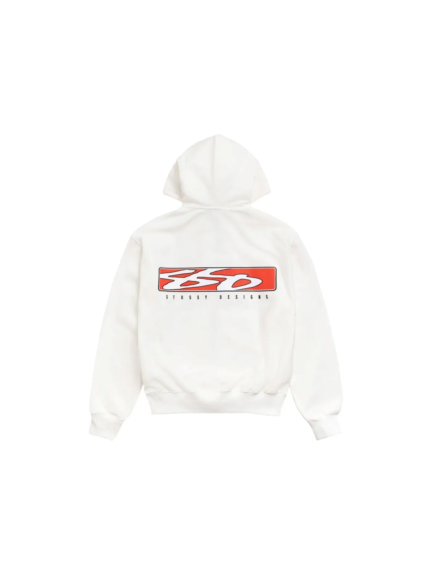 Мужская худи Stussy S Box Zip Off White — изображение 2 из 2