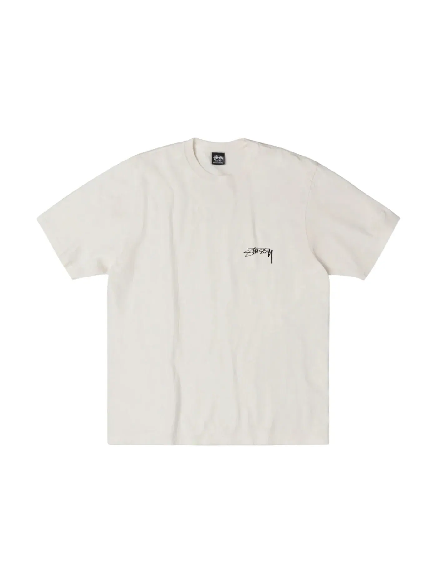 Мужская футболка с принтом Serpent Stussy — изображение 2 из 2, прозрачный