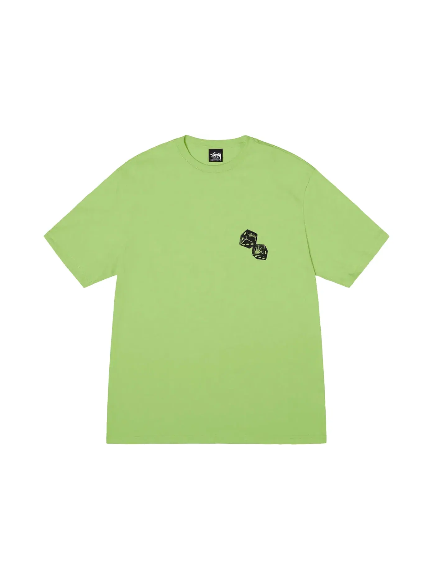 Мужская футболка с принтом Stussy Tee — изображение 2 из 2, чайный