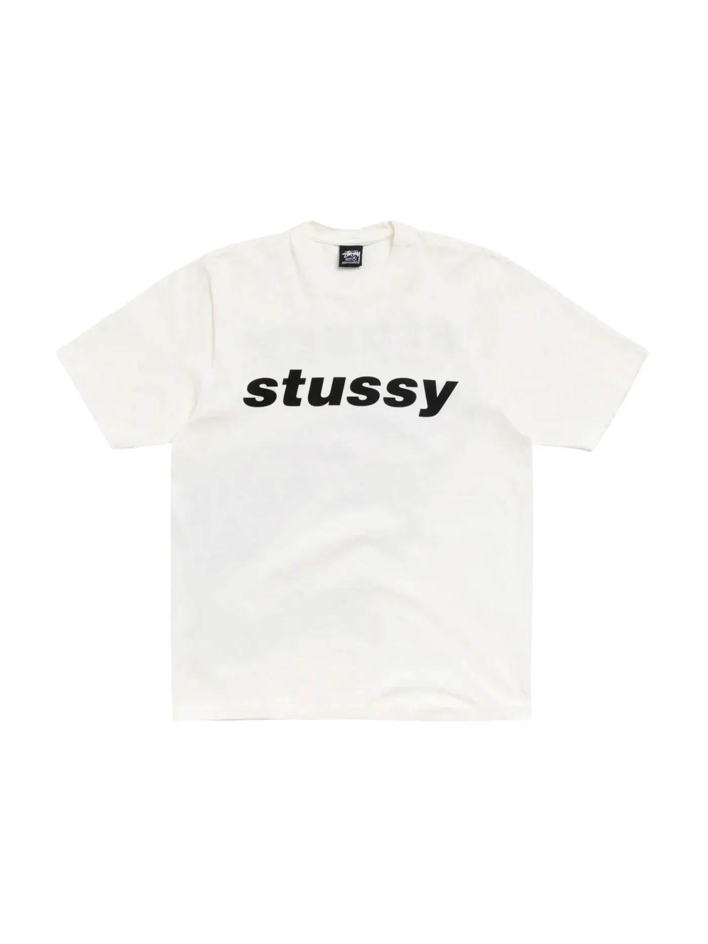 Мужская футболка с принтом Stussy — изображение 1 из 2, прозрачный