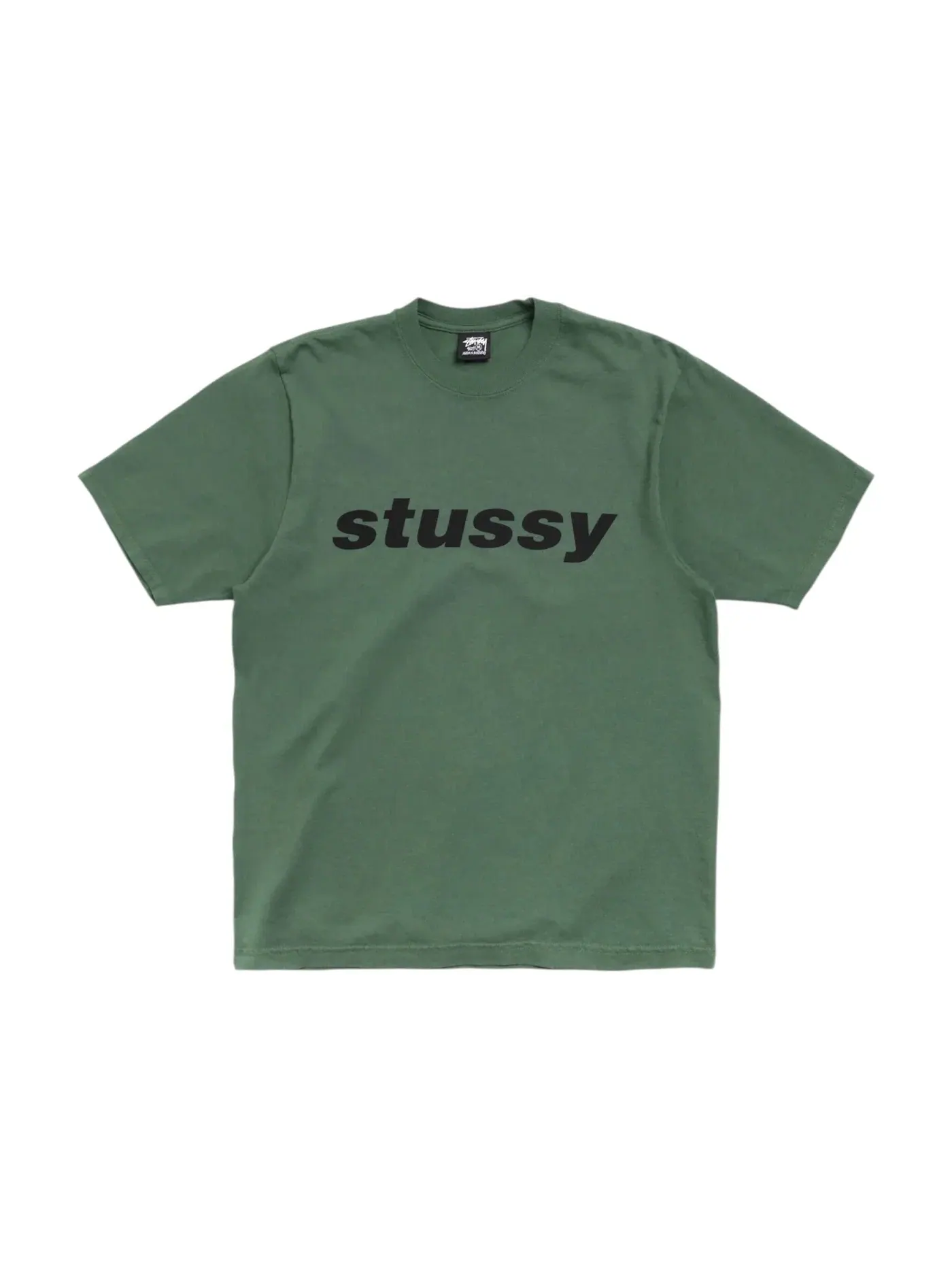 Мужская футболка с принтом Tee Stussy — изображение 1 из 2, папоротник