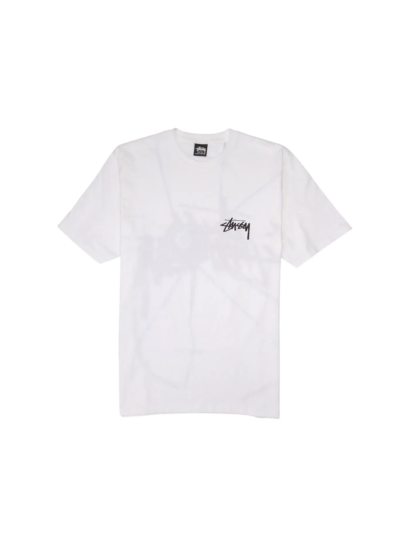 Футболка с принтом Stussy Tee Stussy — изображение 2 из 2, белый