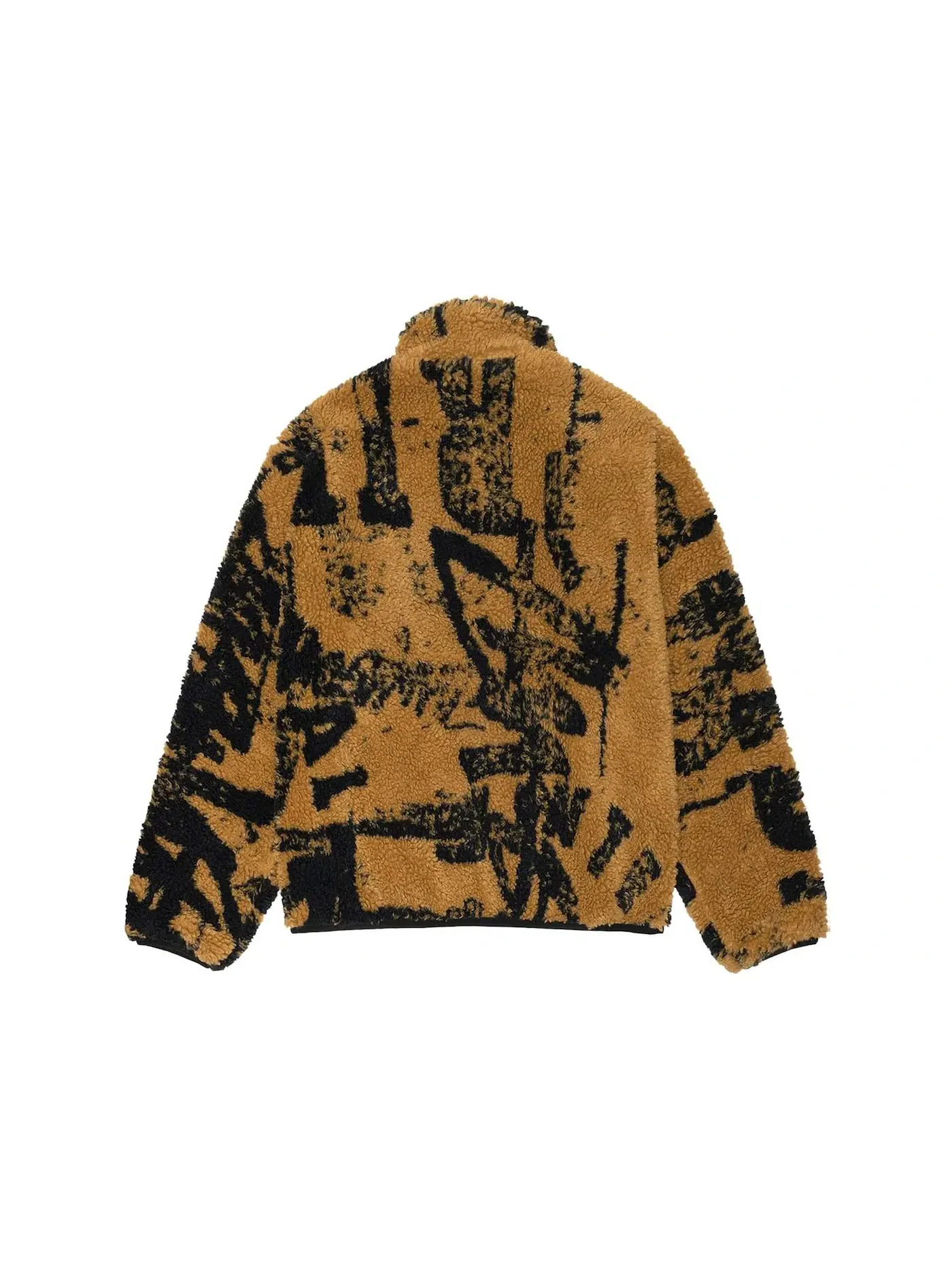 Мужская куртка утепленная Sherpa Reversible Stamp Stussy — изображение 2 из 2, желтый