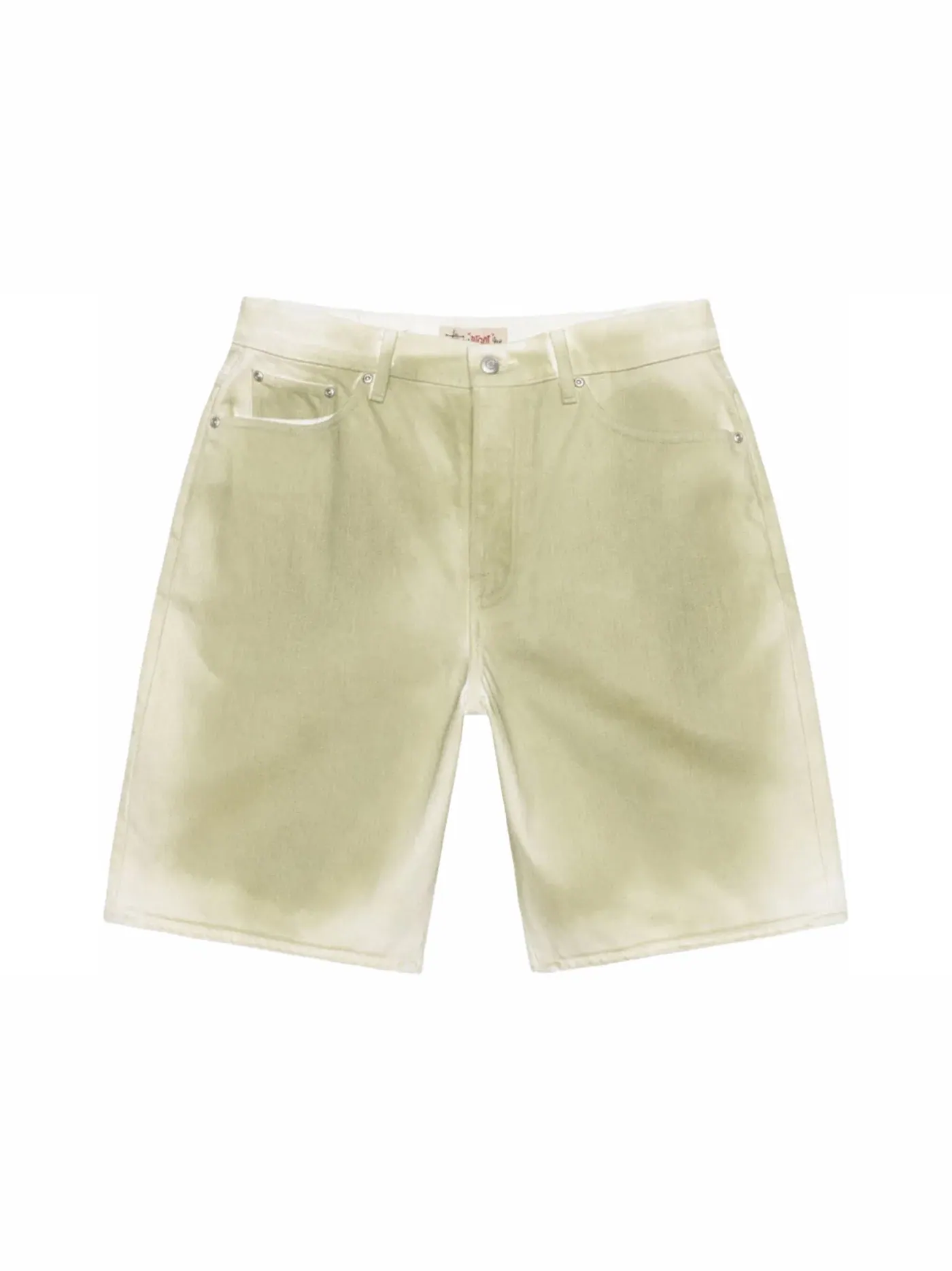 Мужские шорты с окрашиванием Spray Dye Stussy — изображение 1 из 1, оливковый