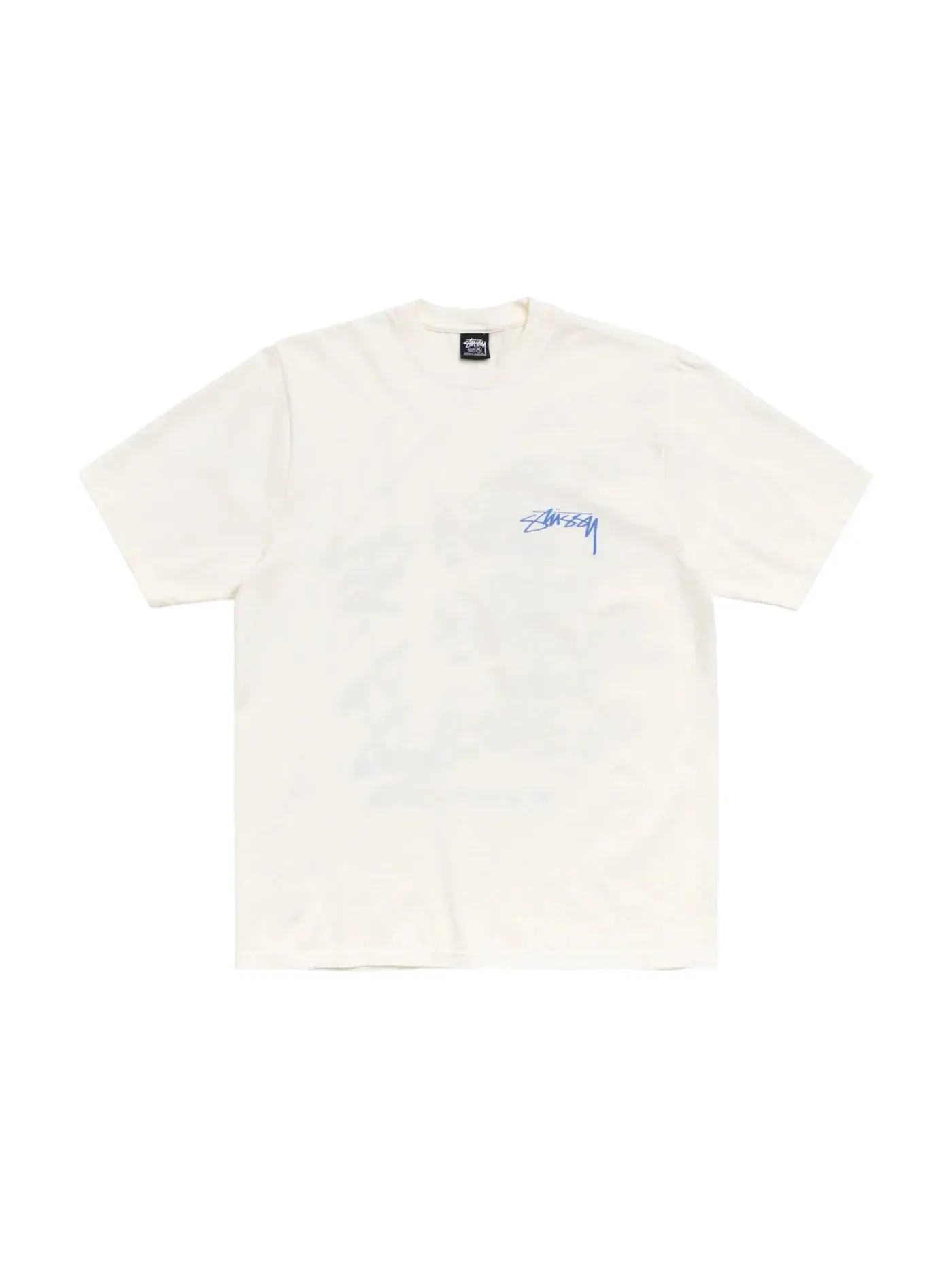 Мужская футболка с пигментным окрашиванием Skate Stack Stussy — изображение 1 из 2, прозрачный