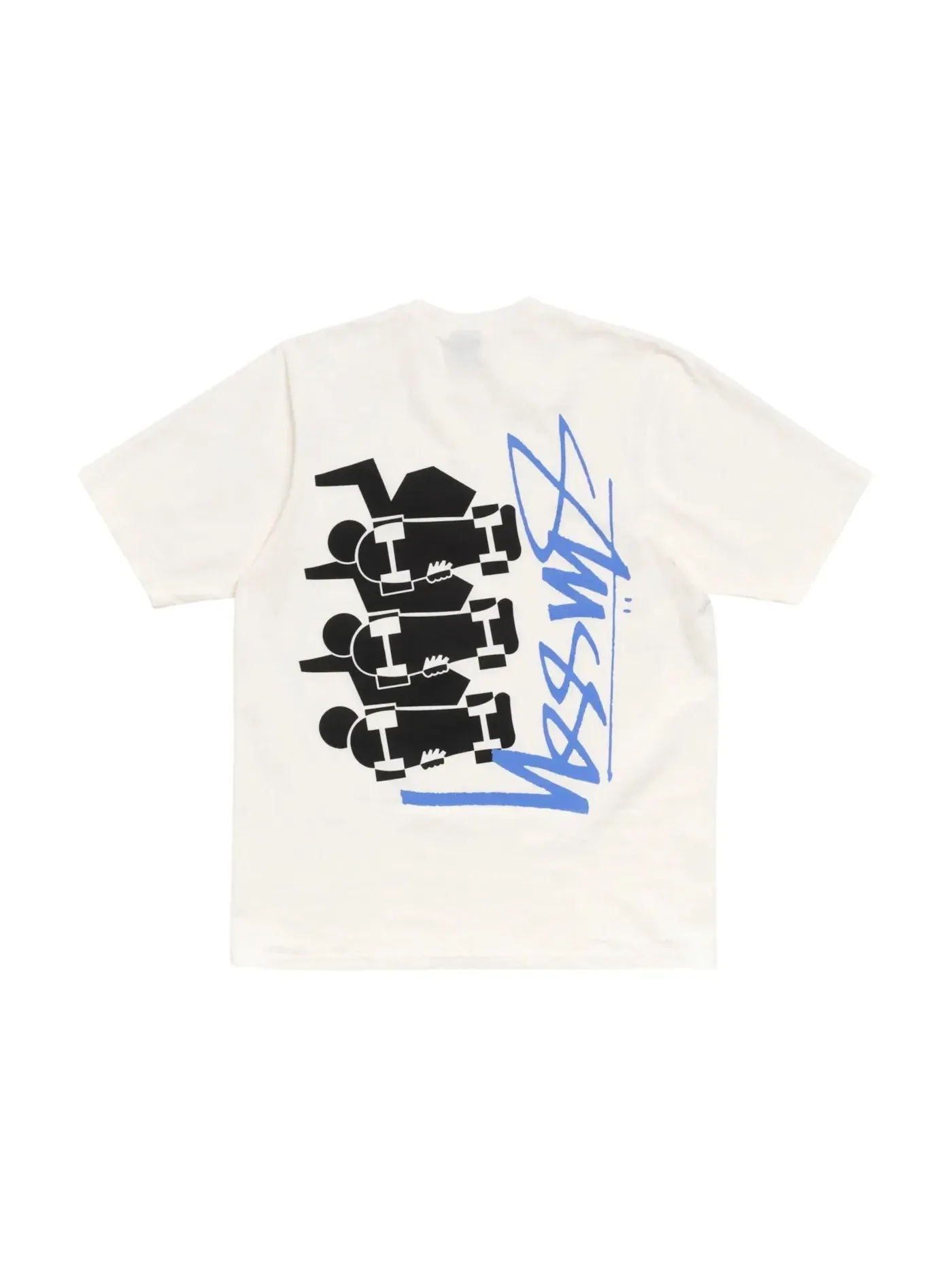 Мужская футболка с пигментным окрашиванием Skate Stack Stussy — изображение 2 из 2, прозрачный