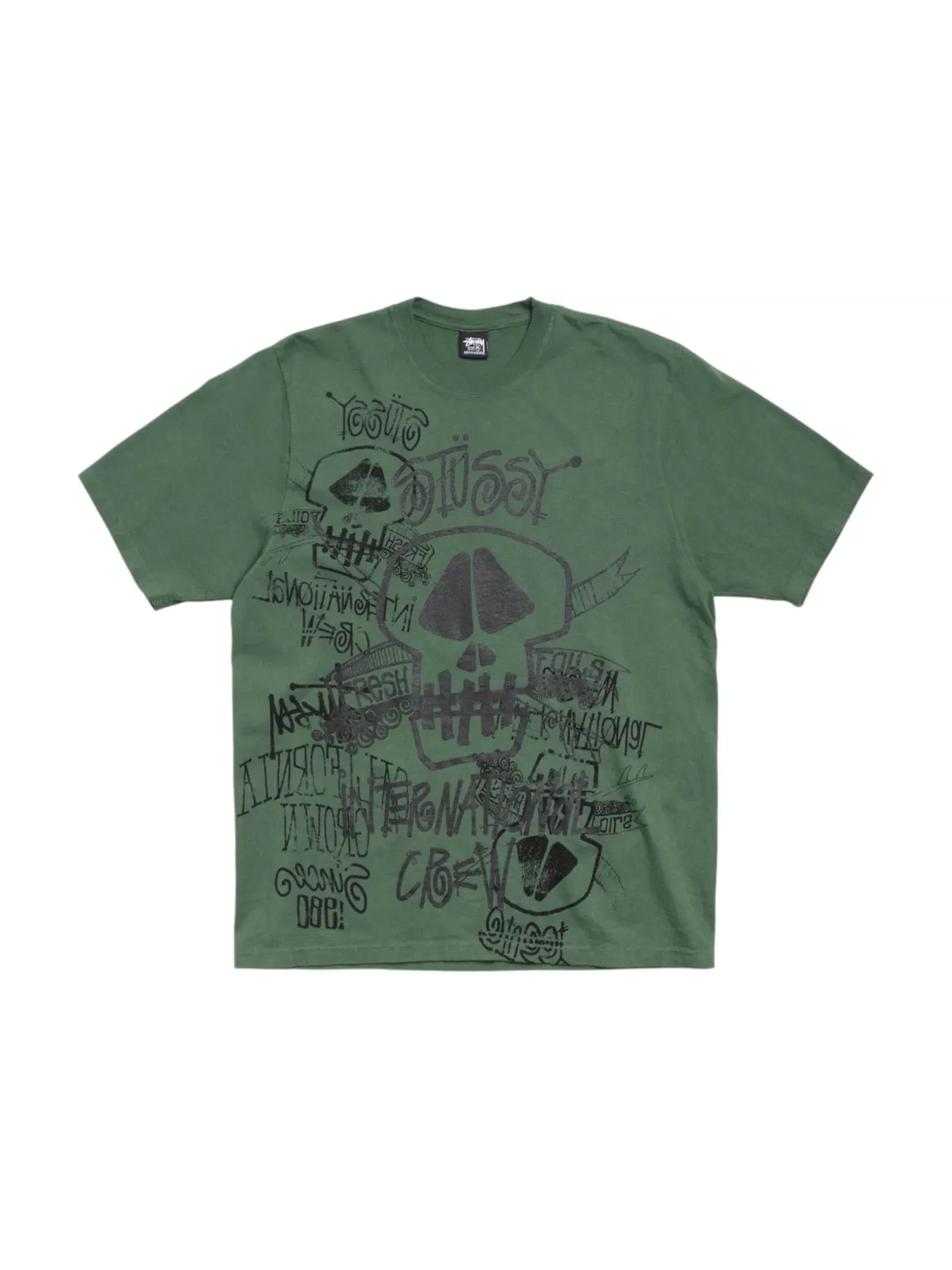 Мужская футболка с длинным рукавом Stussy Tee — изображение 1 из 2, папоротник