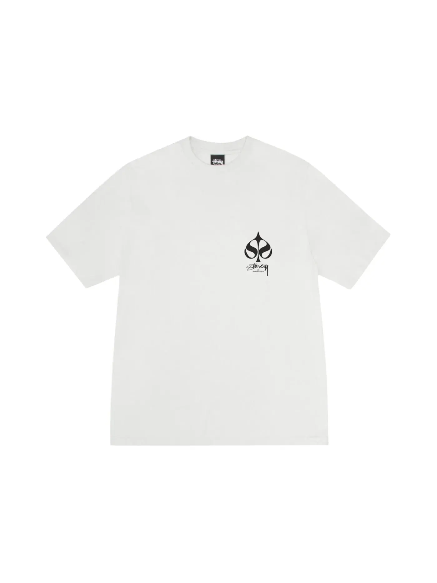 Мужская футболка с эффектом выцветания Stussy Tee — изображение 2 из 2, прозрачный