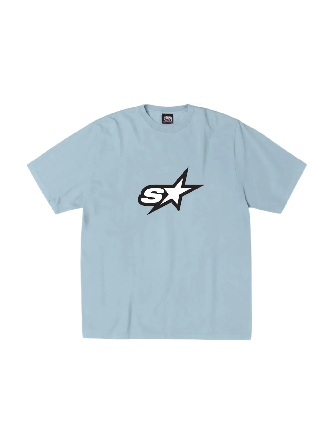 Мужская футболка с принтом Stussy Tee — изображение 1 из 1, серый