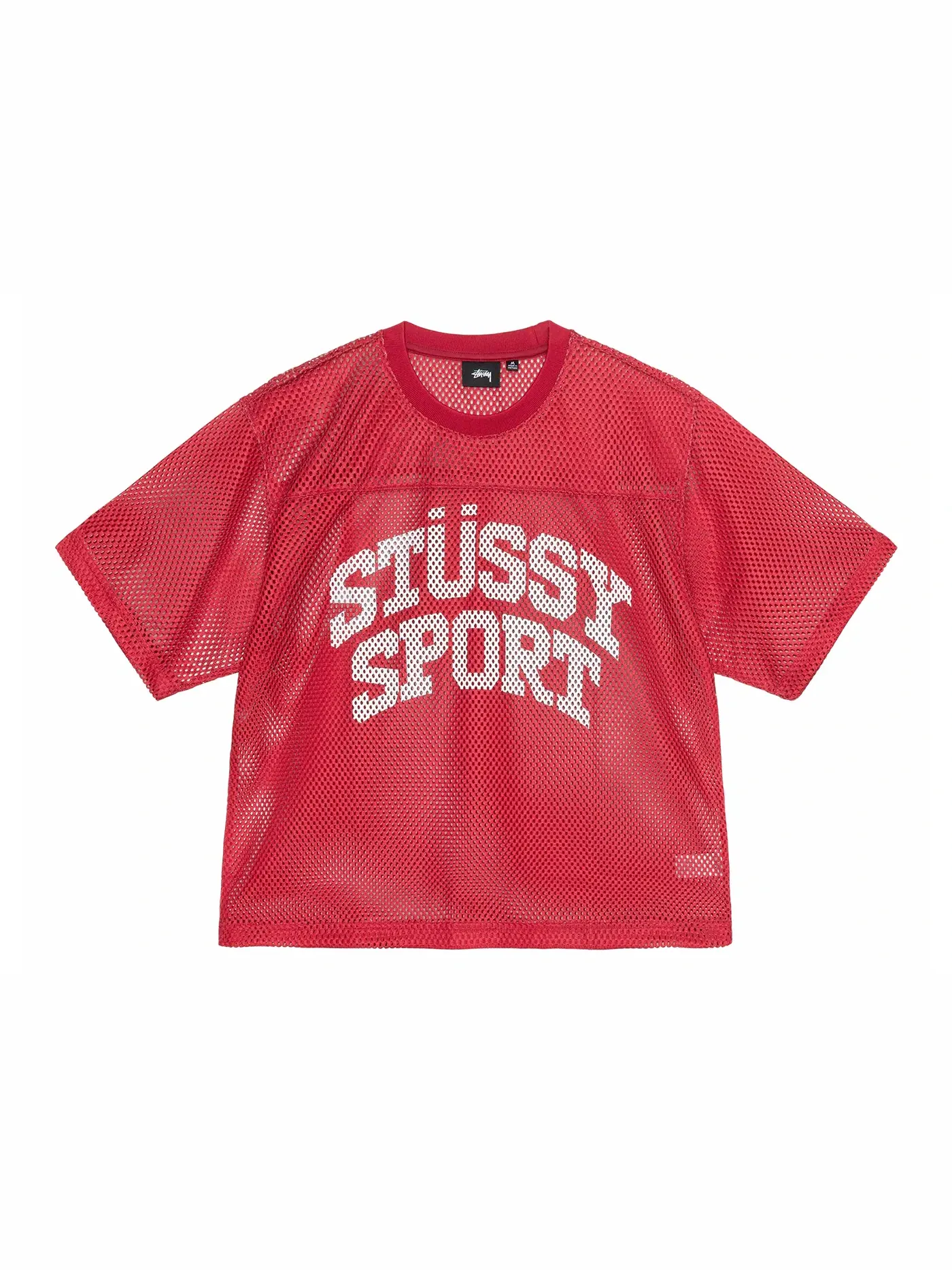 Мужская джерси с коротким рукавом Stussy — изображение 1 из 2, красный