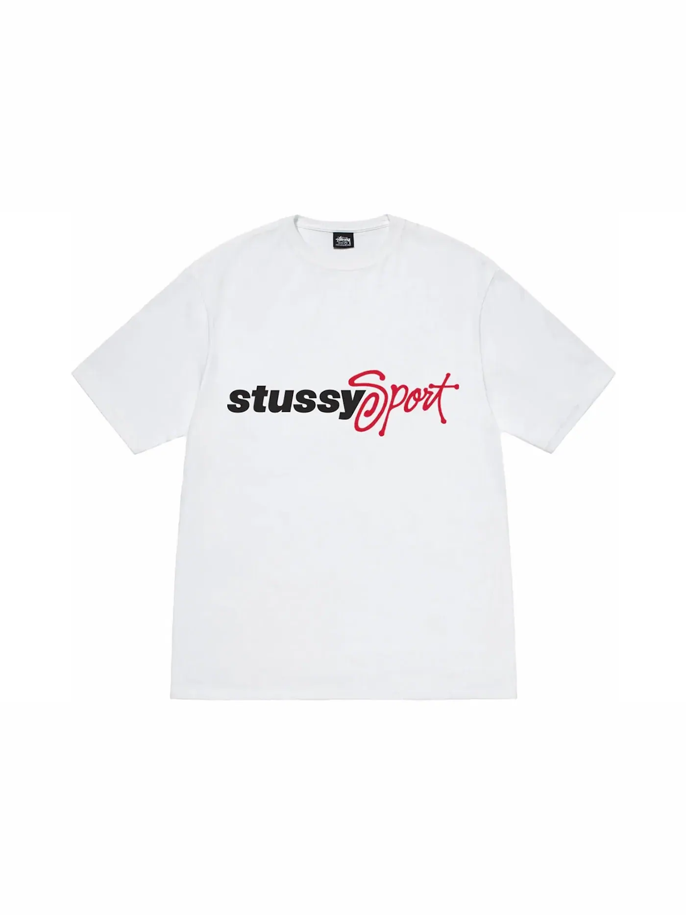 Мужская футболка с принтом Stussy Tee — изображение 1 из 1, белый