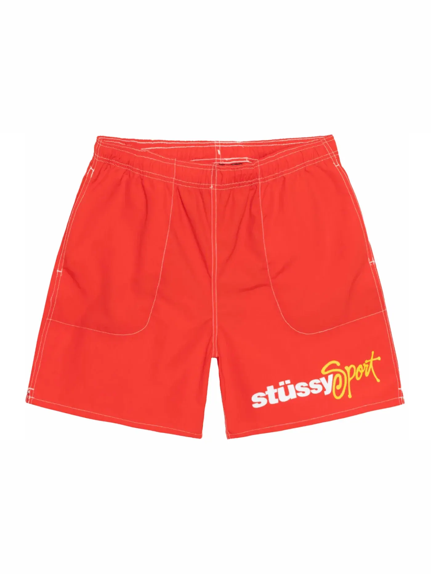 Мужские шорты спортивные Stussy Short — изображение 1 из 1, яркий красный