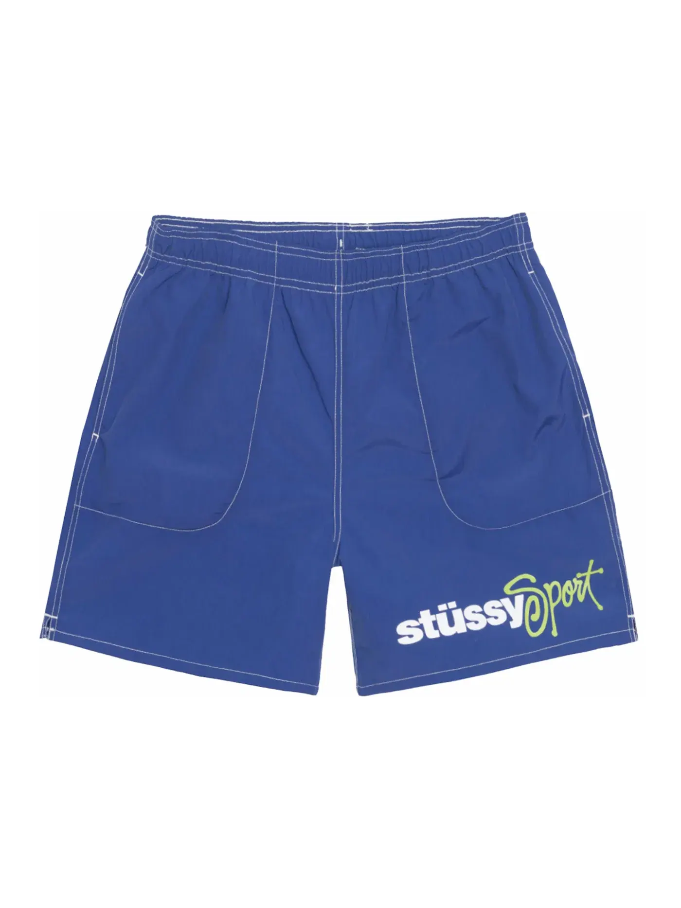 Мужские шорты спортивные Cobalt Stussy — изображение 1 из 1, синий