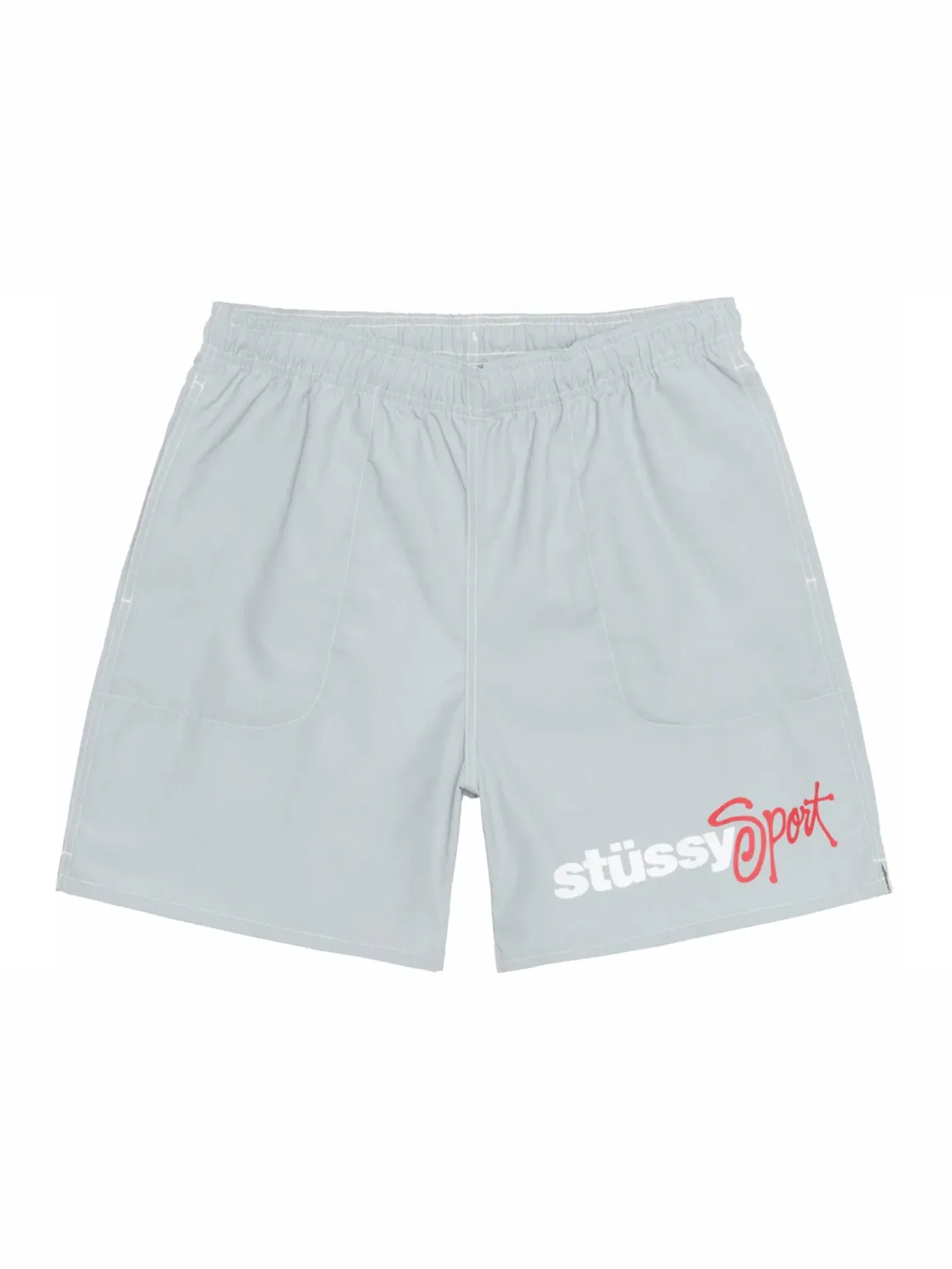 Мужские спортивные шорты Stussy Sport Water Short — изображение 1 из 1, серый