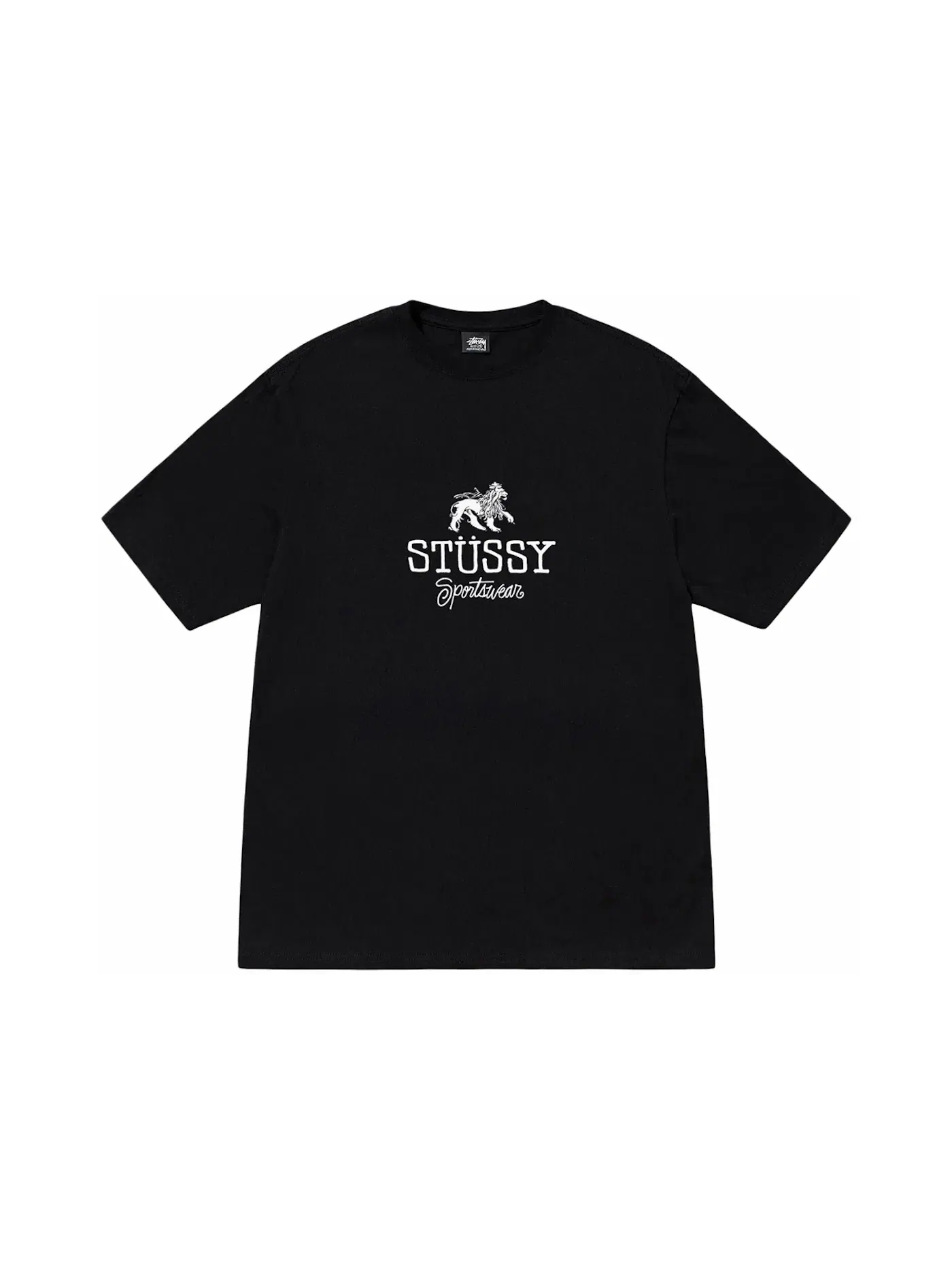 Мужская футболка с коротким рукавом Tee Stussy — изображение 1 из 2, черный