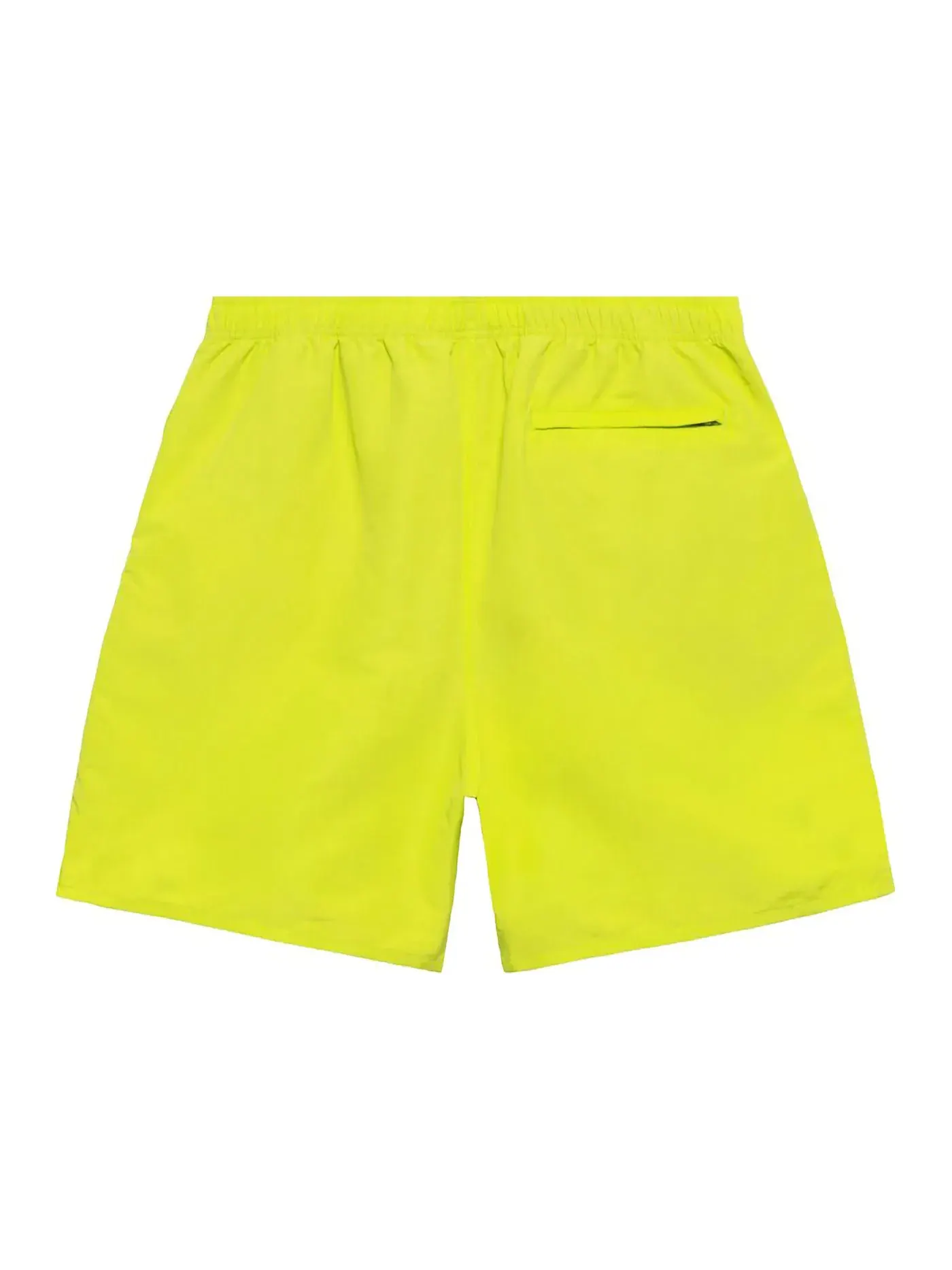 Мужские шорты с принтом Stussy Short — изображение 2 из 2, лаймовый