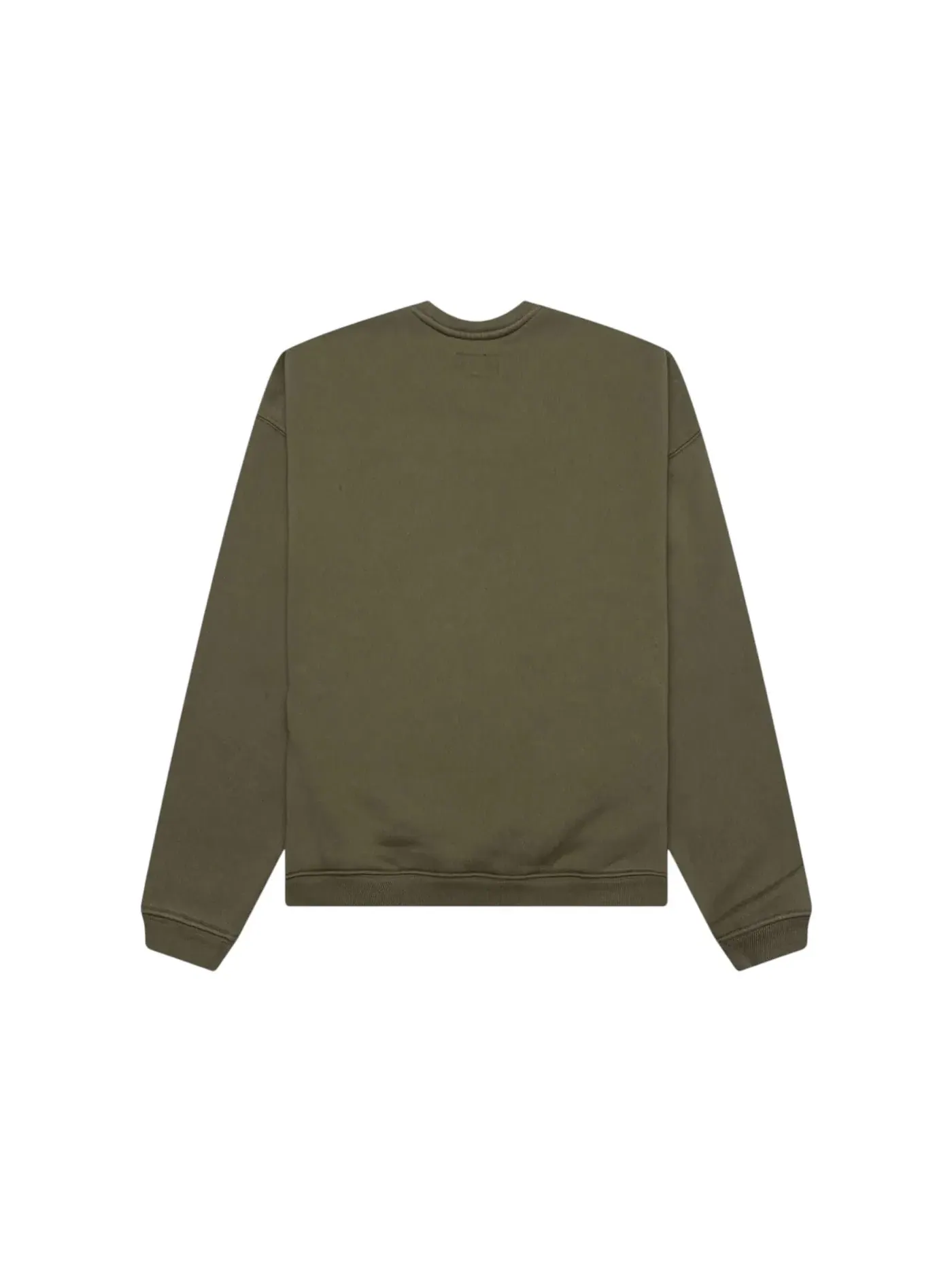 Мужской худи Stussy State Crew Hoodie Olive — изображение 2 из 2, оливковый