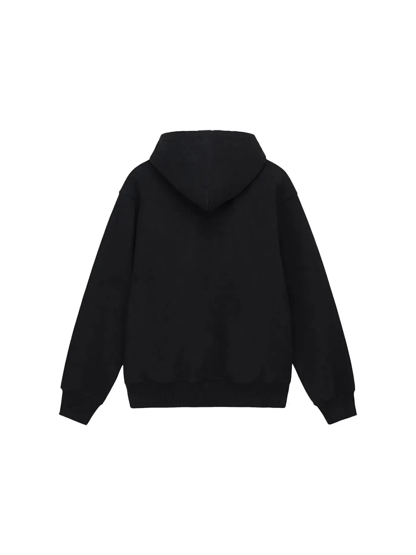 Мужская худи Stussy Stock Box Hoodie Black — изображение 2 из 2