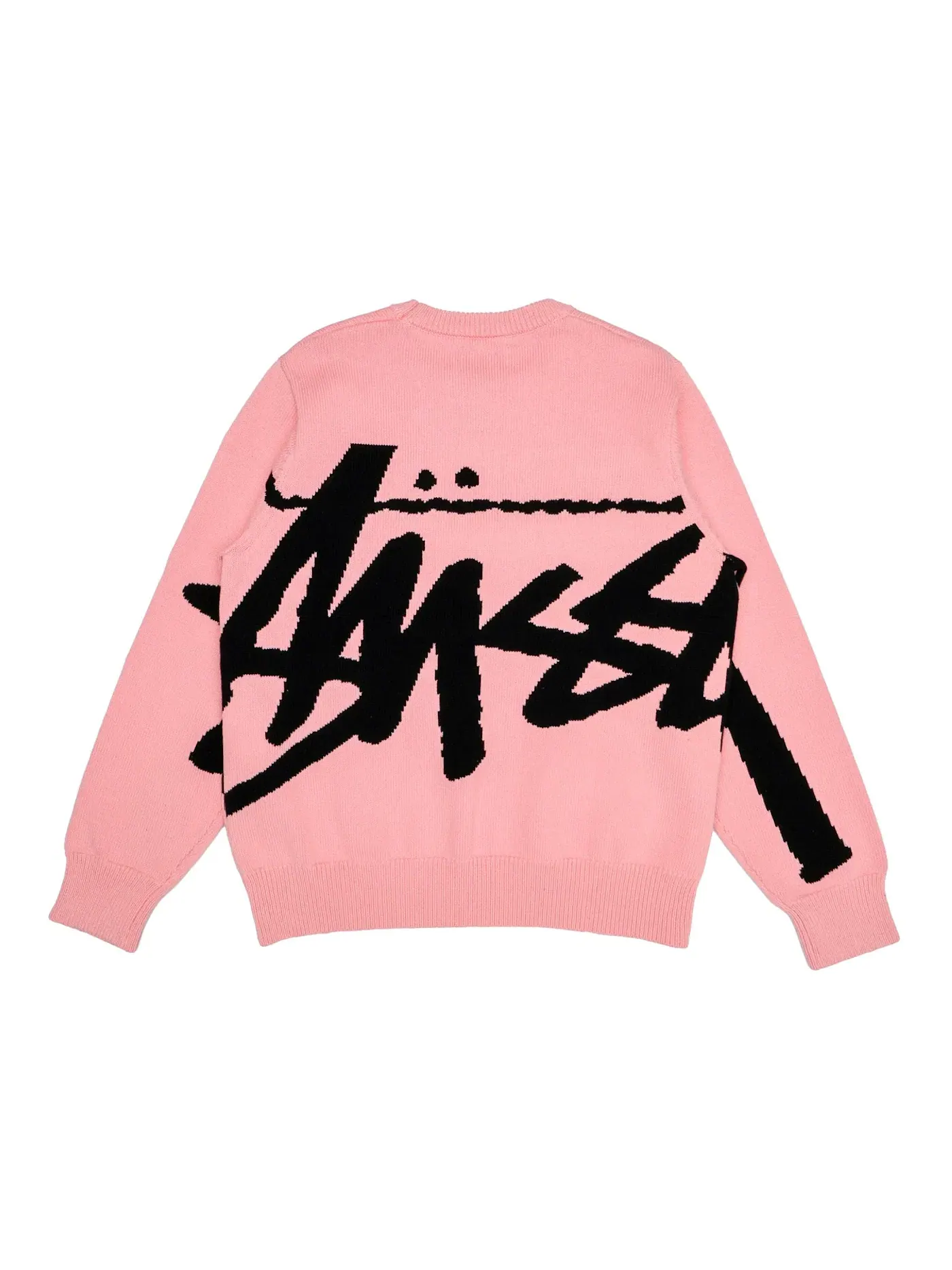 Мужской свитер с длинным рукавом Stussy Sweater — изображение 2 из 2, розовый