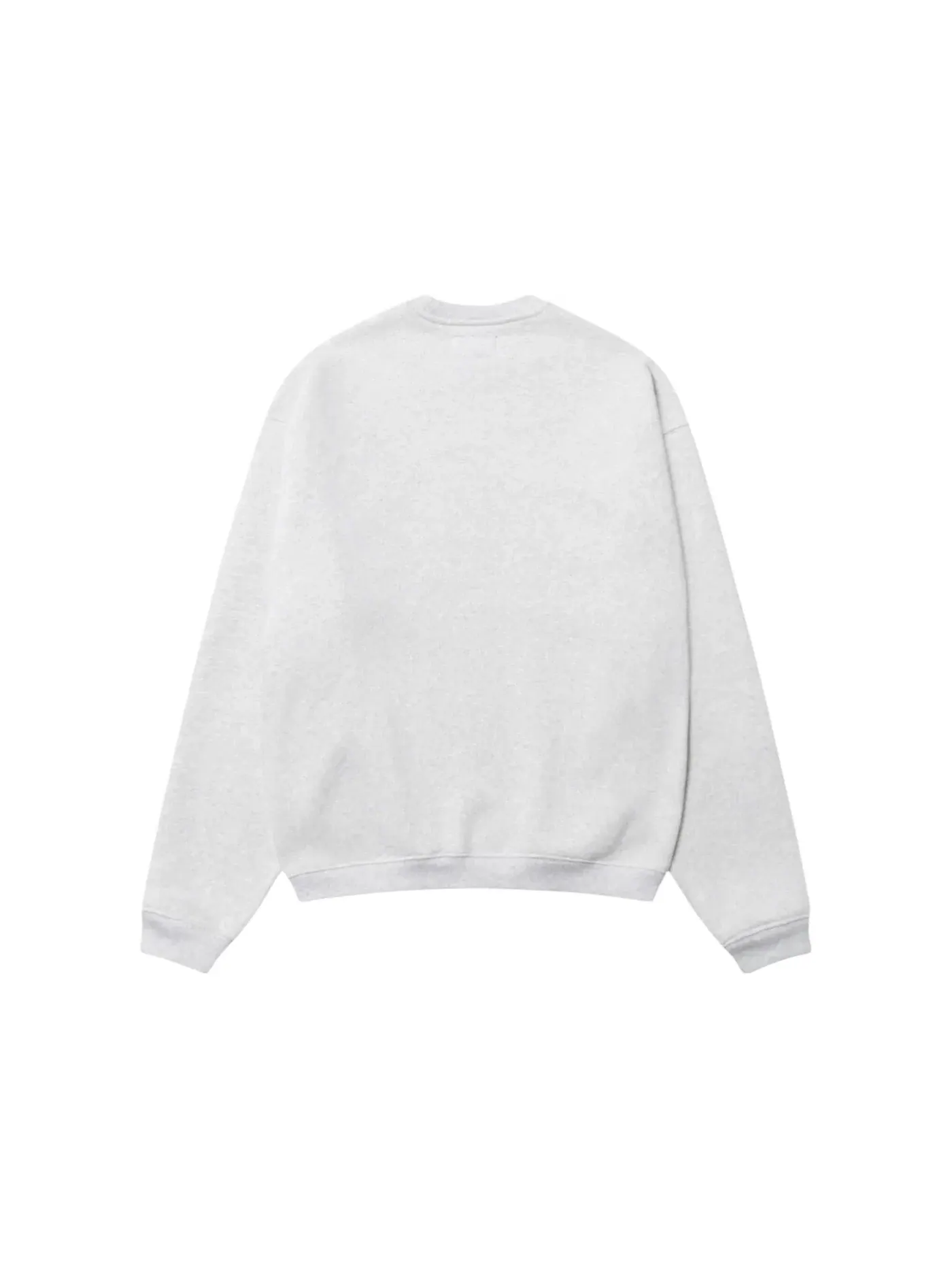 Мужской свитшот свободного кроя Stussy Crew — изображение 2 из 2, пепельный вереск