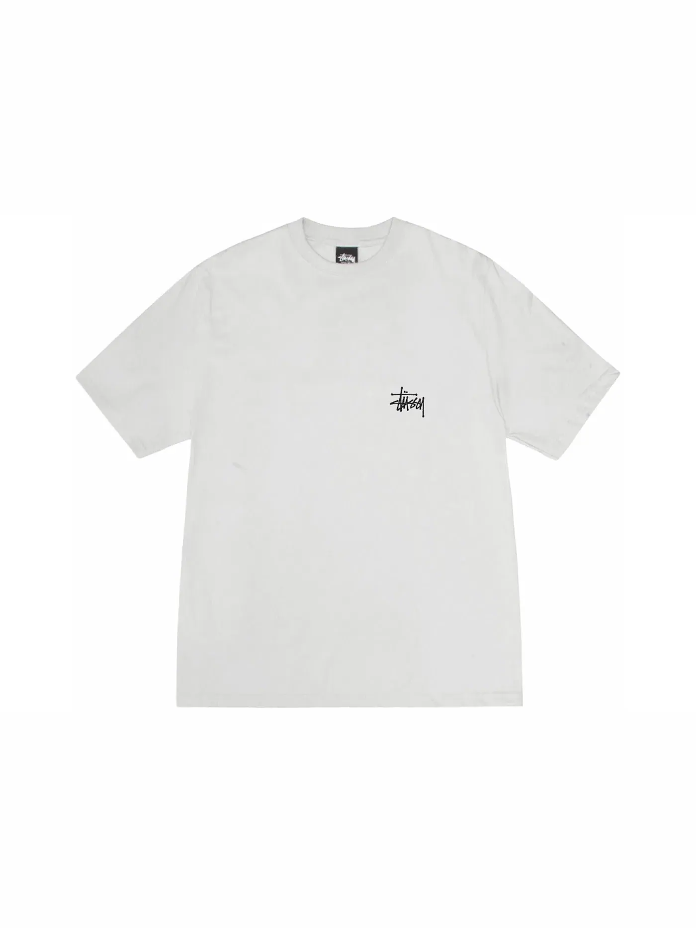Мужская футболка с принтом Stussy Tee — изображение 2 из 2, туманный