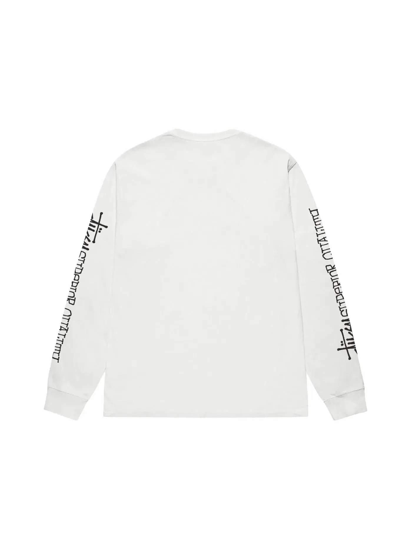 Мужская футболка с длинным рукавом пигментного крашения Stussy — изображение 1 из 2, прозрачный