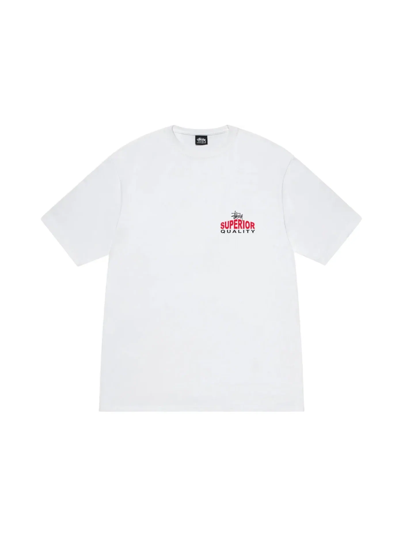 Мужская футболка с принтом Stussy Tee — изображение 1 из 1, белый