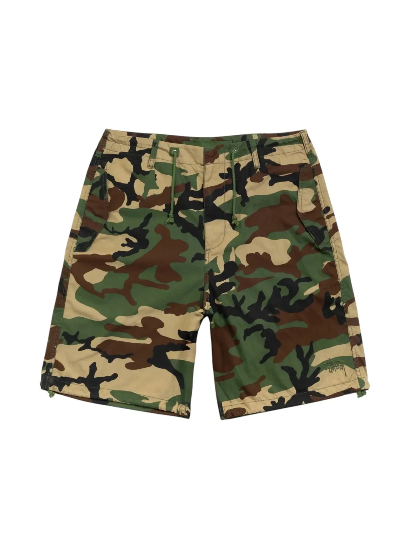 Мужские шорты с камуфляжным принтом Stussy Short, Woodland Camo — изображение 1 из 2