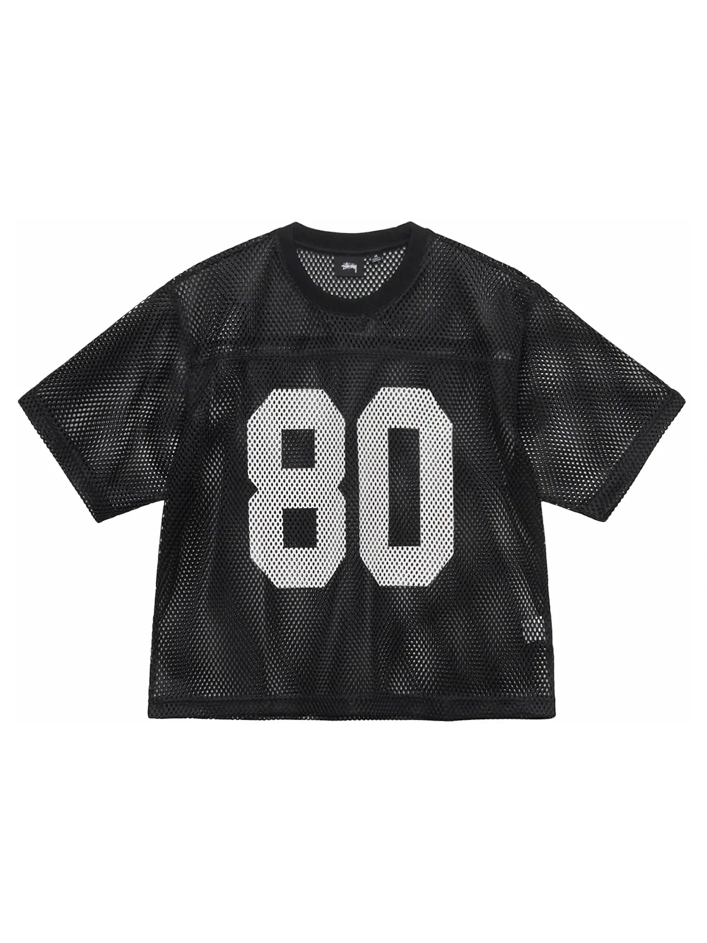 Мужская джерси с принтом Team 80 Stussy — изображение 1 из 2, черный