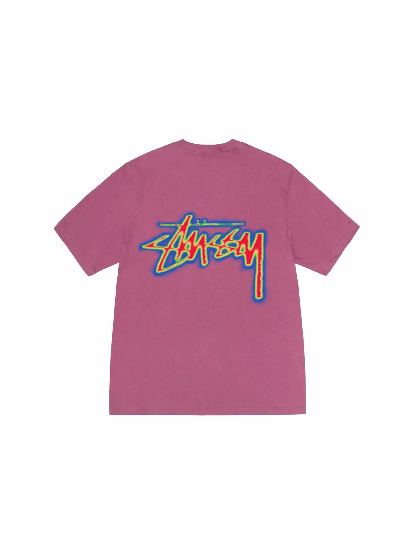 Мужская футболка с длинным рукавом Stussy Tee — изображение 2 из 2, фиолетовый