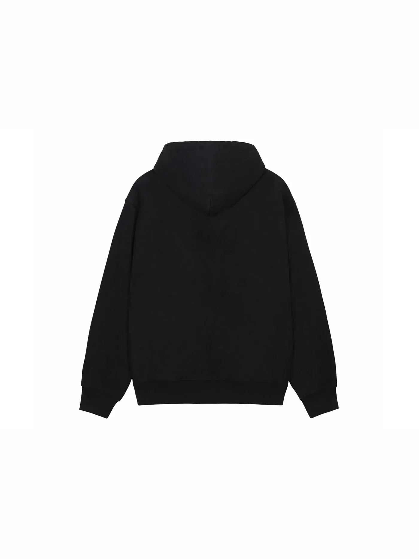 Мужской худи с начесом Stussy Hoodie — изображение 2 из 2, черный