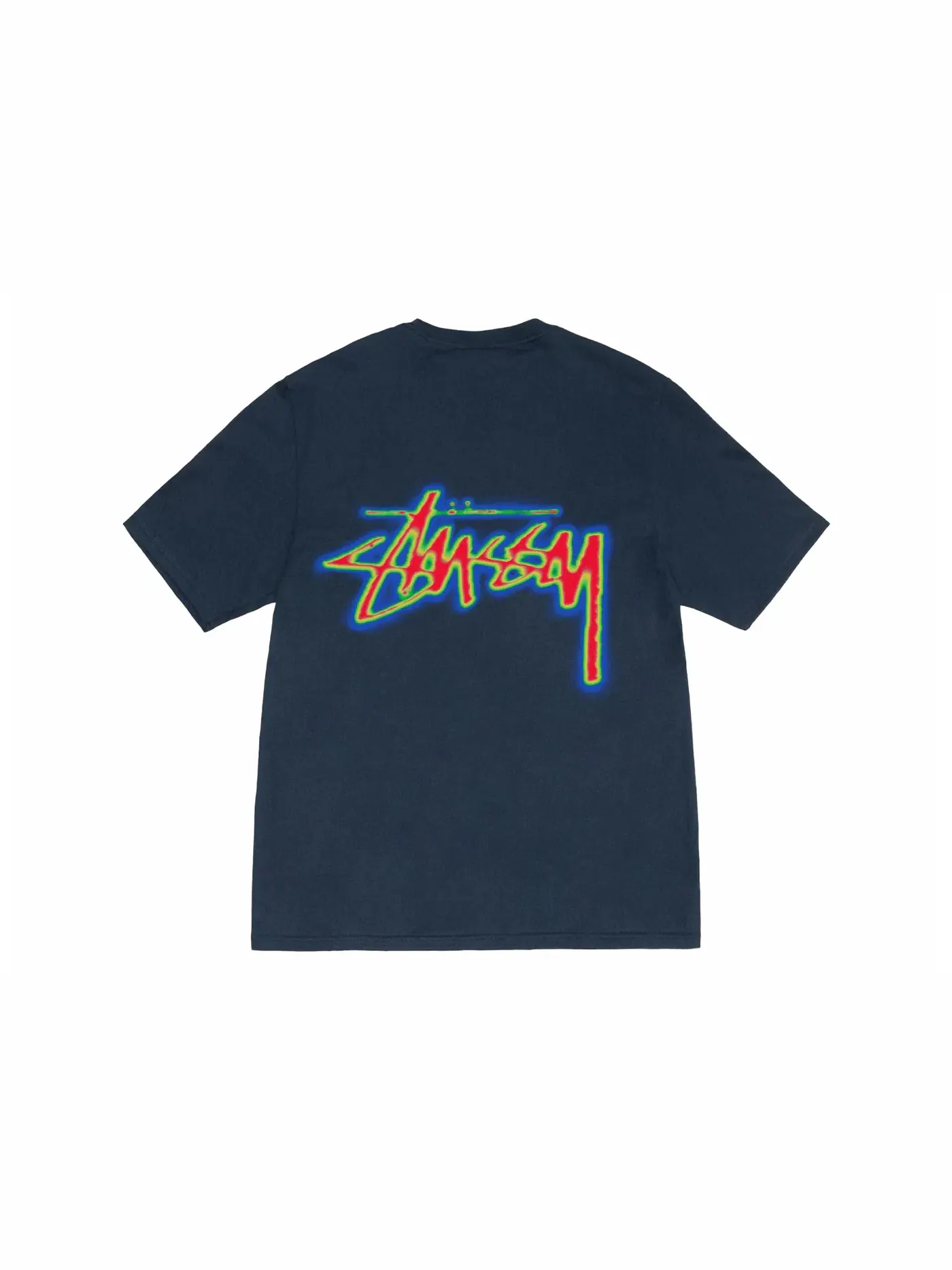 Мужская футболка с длинным рукавом Stussy Tee — изображение 2 из 2, темно-синий