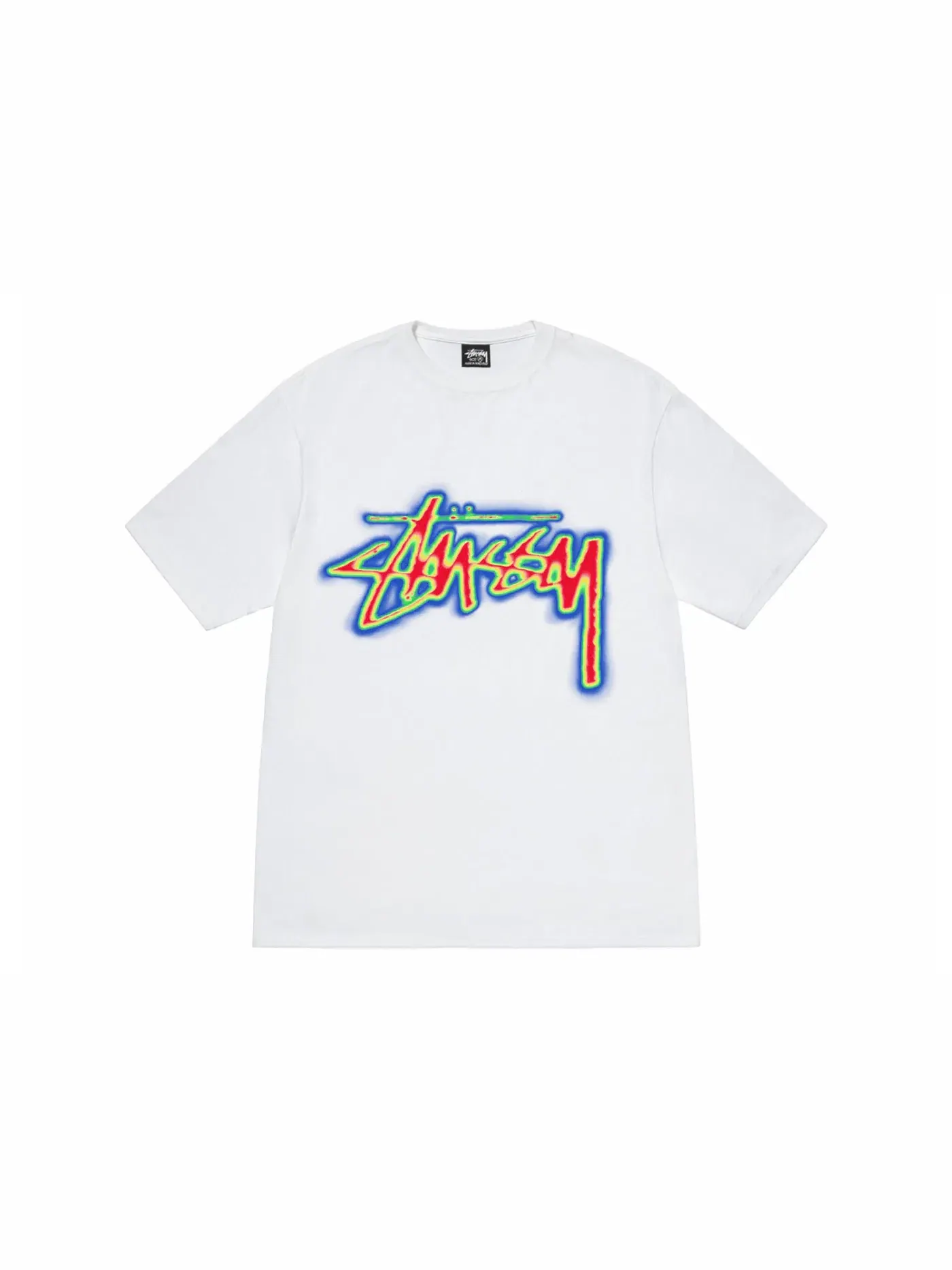 Мужская футболка с термоэффектом Stussy Tee — изображение 1 из 2, белый
