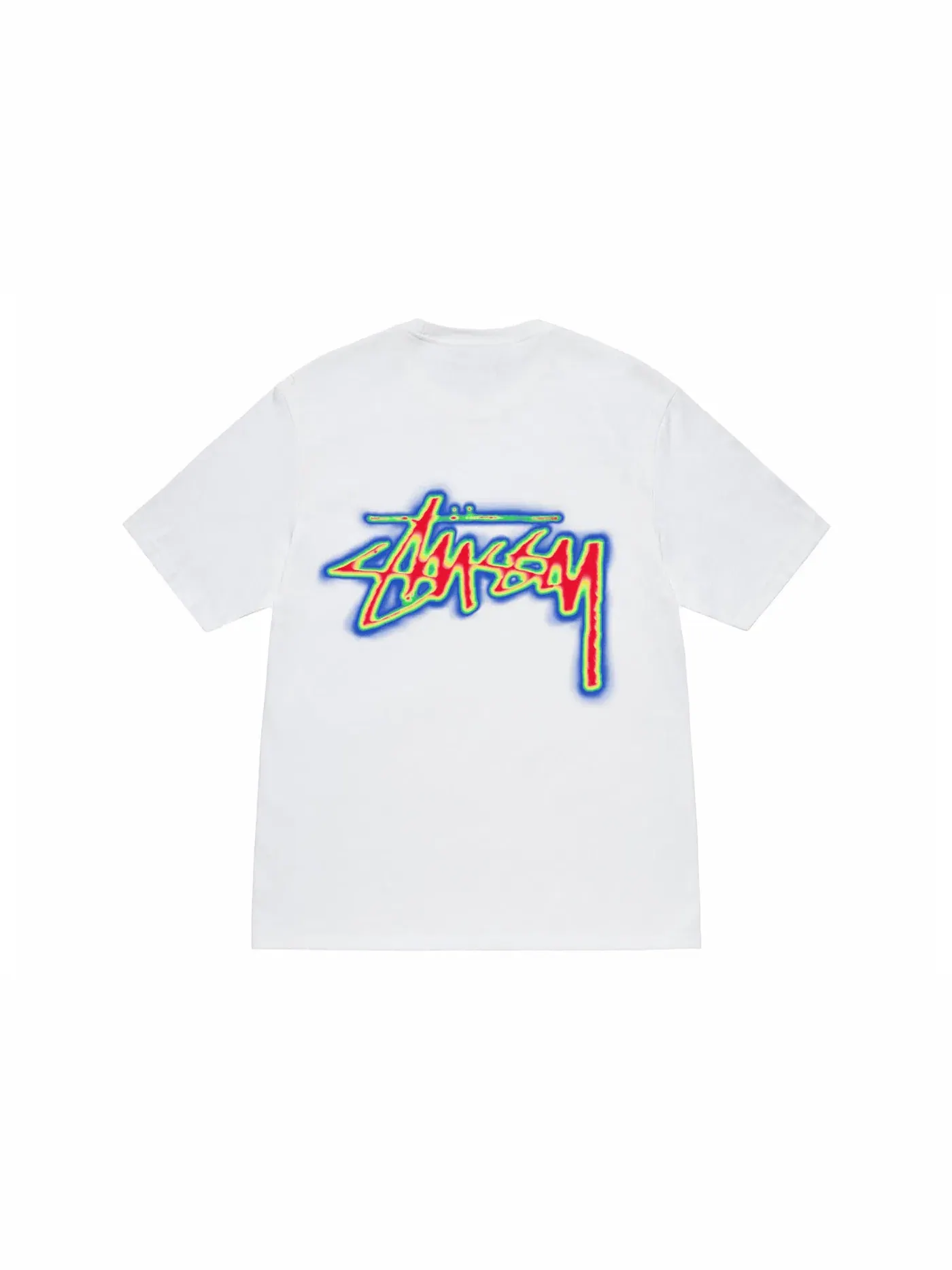 Мужская футболка с термоэффектом Stussy Tee — изображение 2 из 2, белый