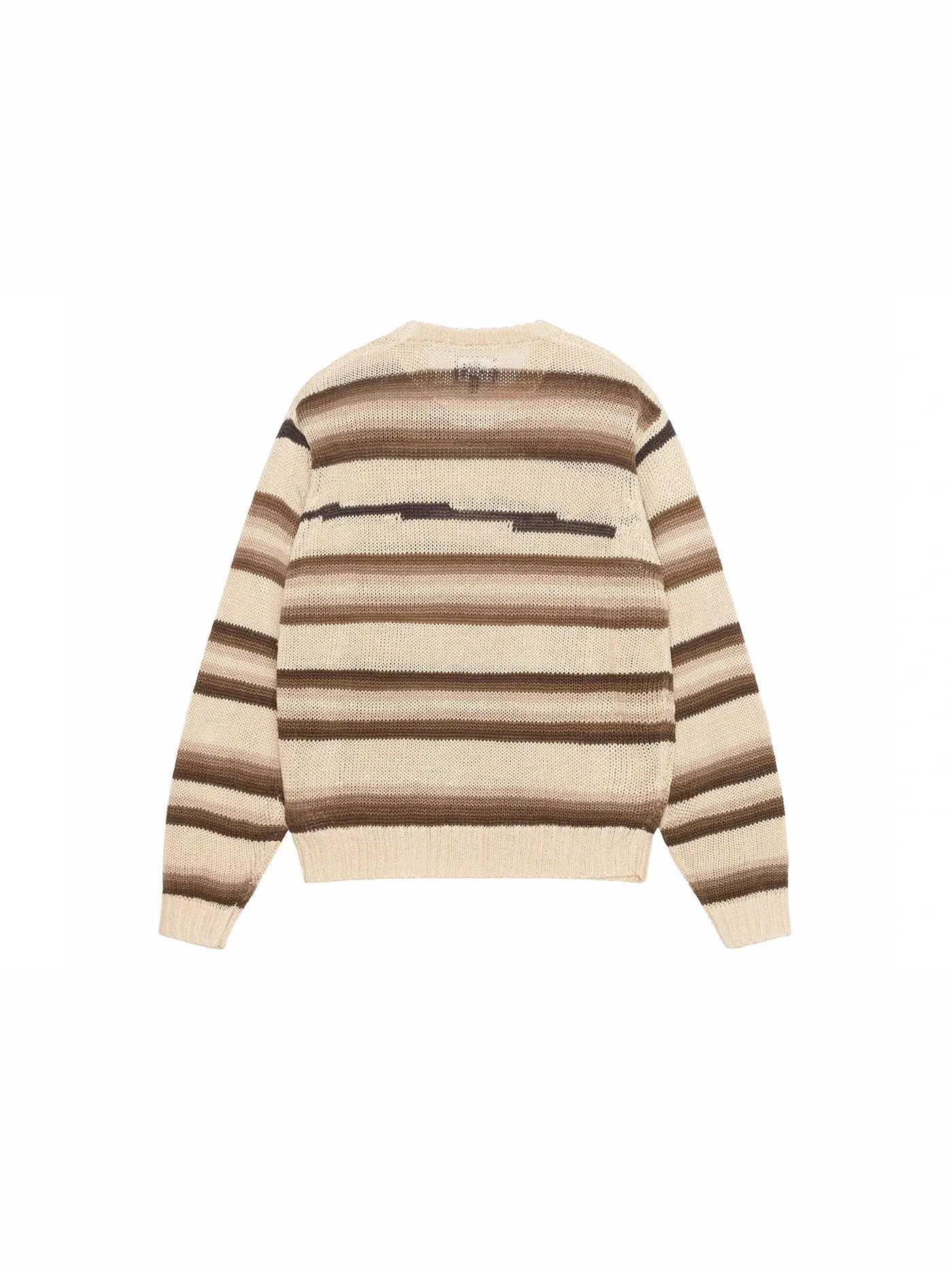 Мужской свитер из льна с полосами Stussy — изображение 2 из 2, прозрачный