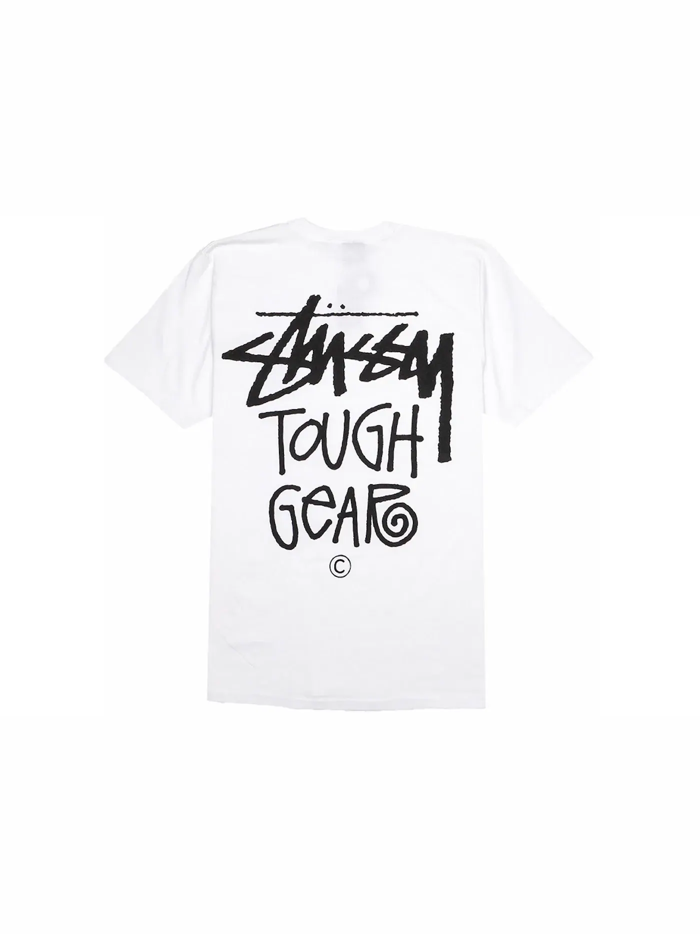 Мужская футболка с принтом Stussy Tee — изображение 1 из 2, белый