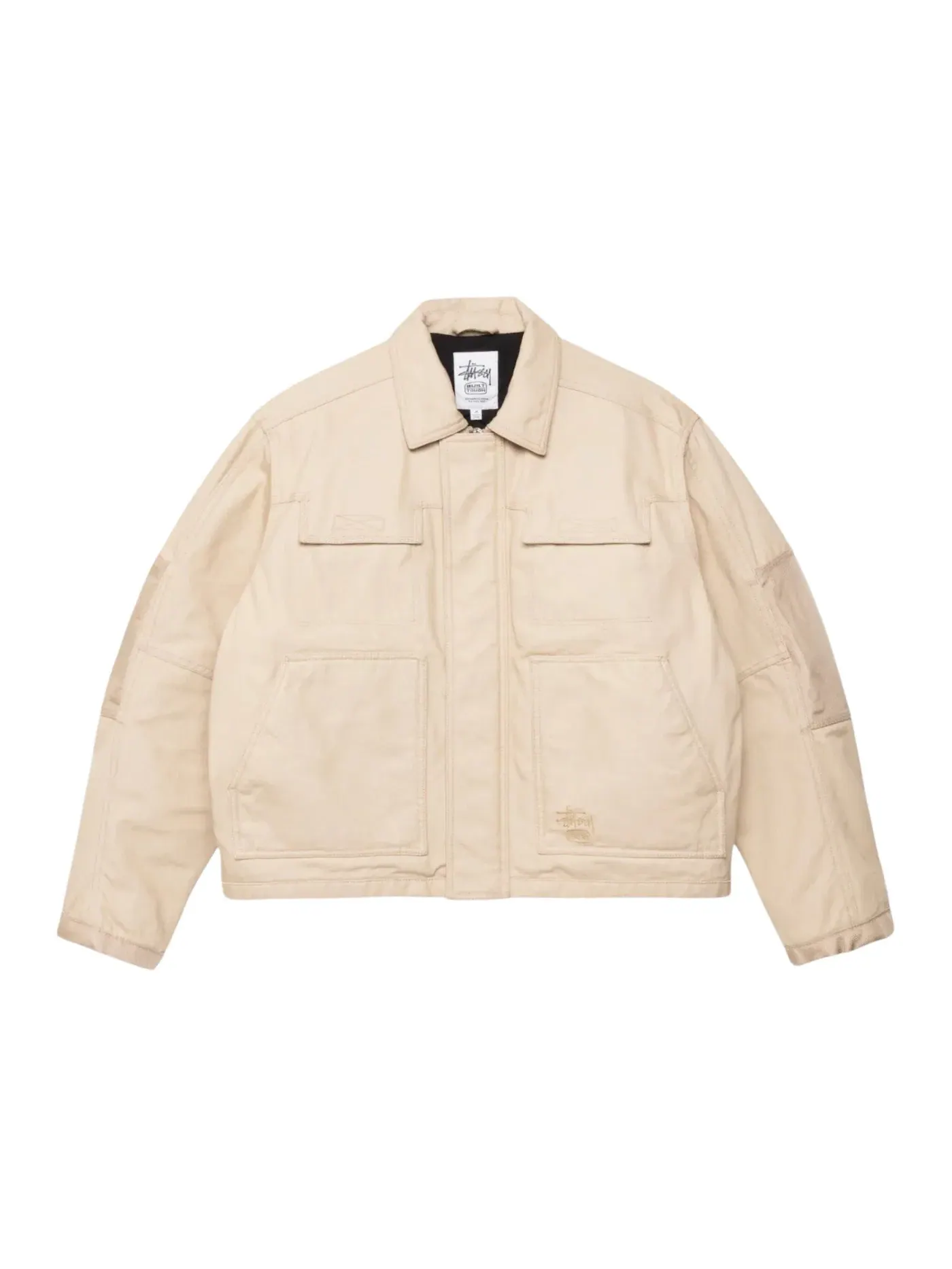 Мужская куртка Utility Work Jacket Stussy — изображение 1 из 1, хаки