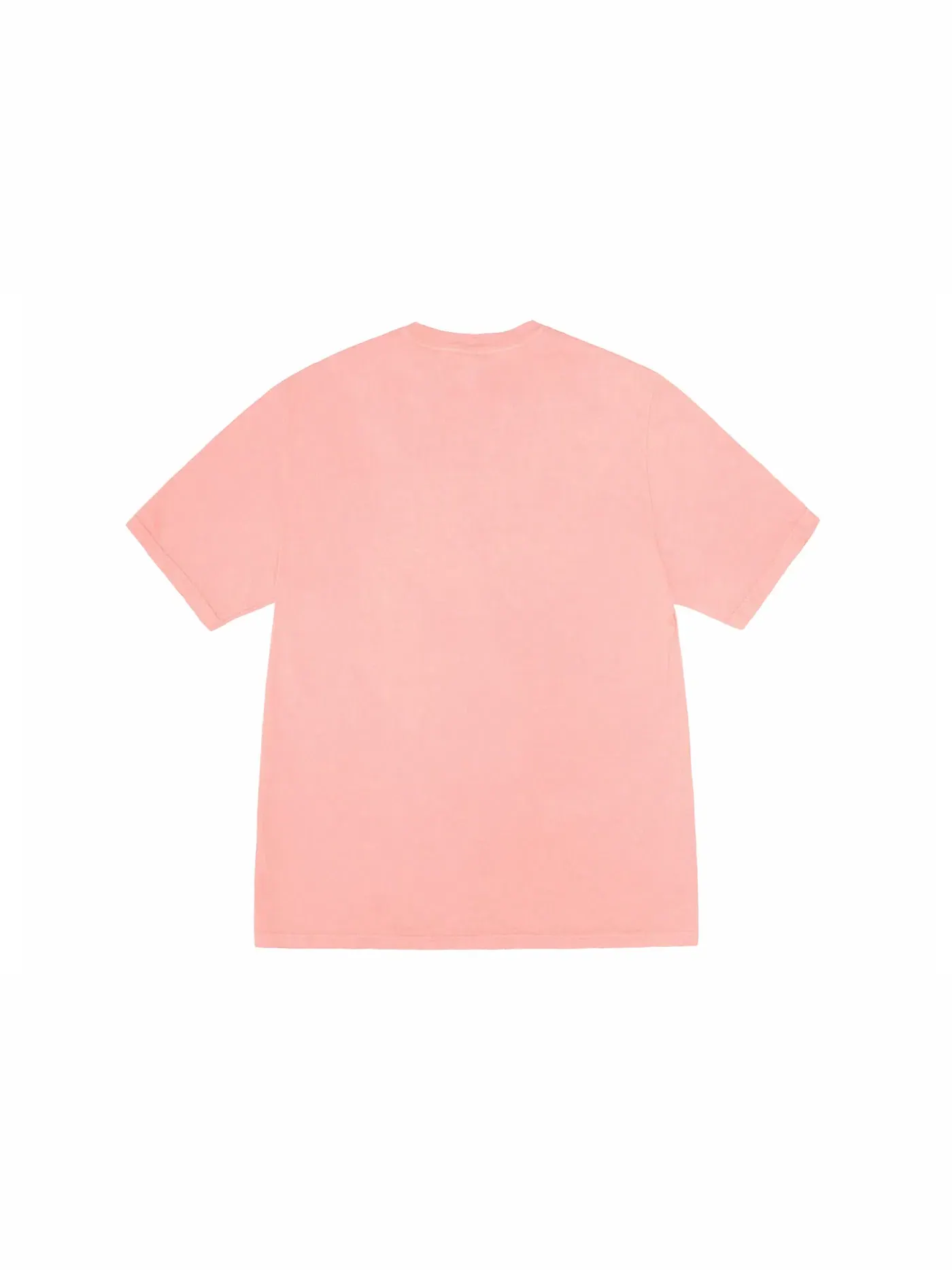Мужская футболка с пигментным окрашиванием Stussy Tee — изображение 2 из 2, коралл