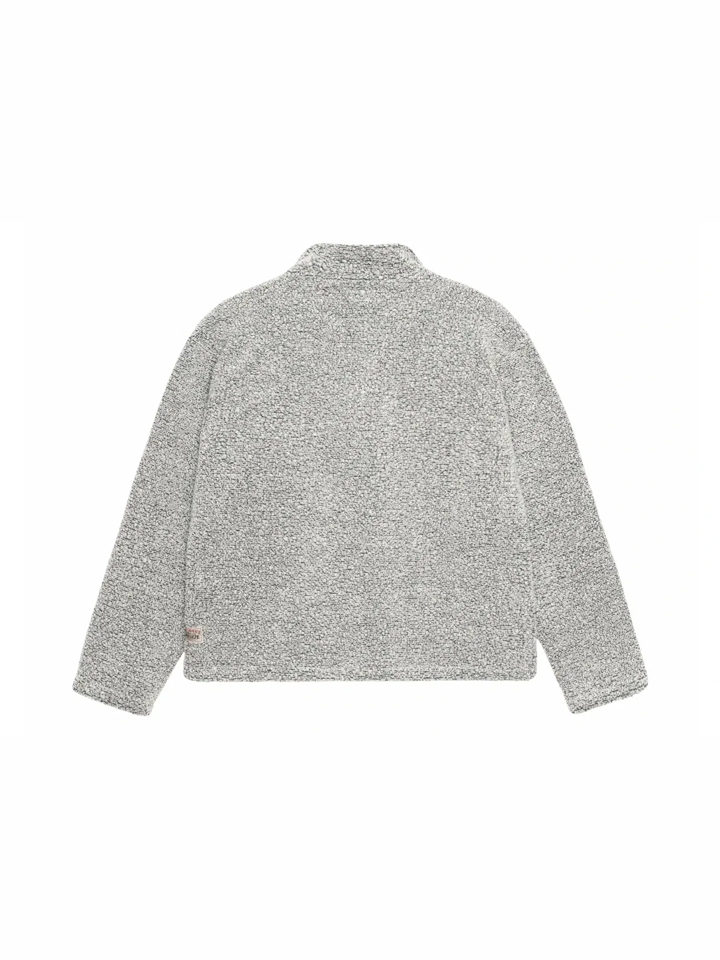 Мужской свитер-полувер с начесом Stussy Pullover — изображение 2 из 2, облачный