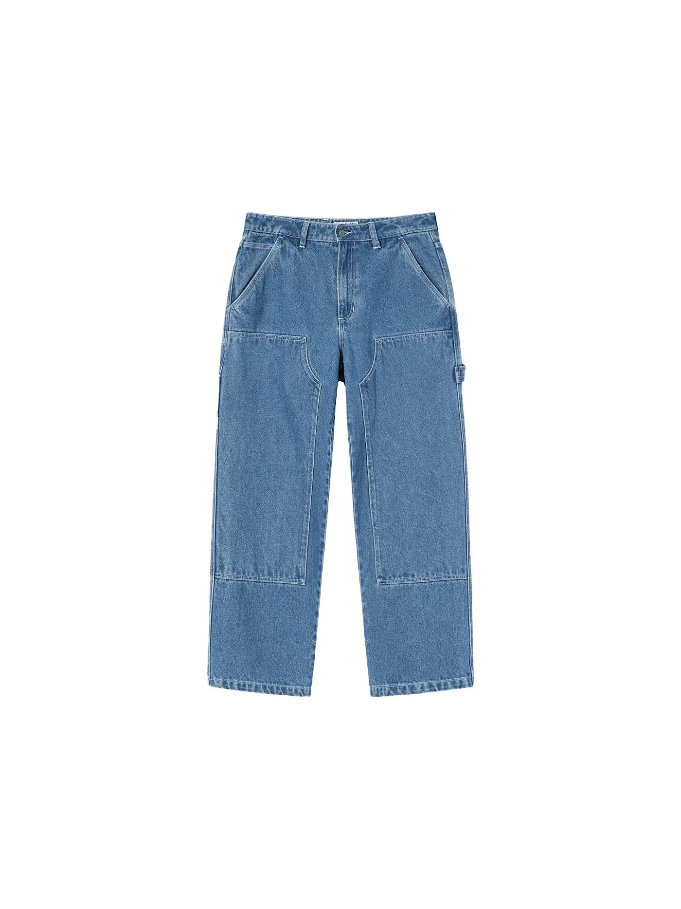 Мужские джинсы свободного кроя Denim Stussy — изображение 1 из 2, синий