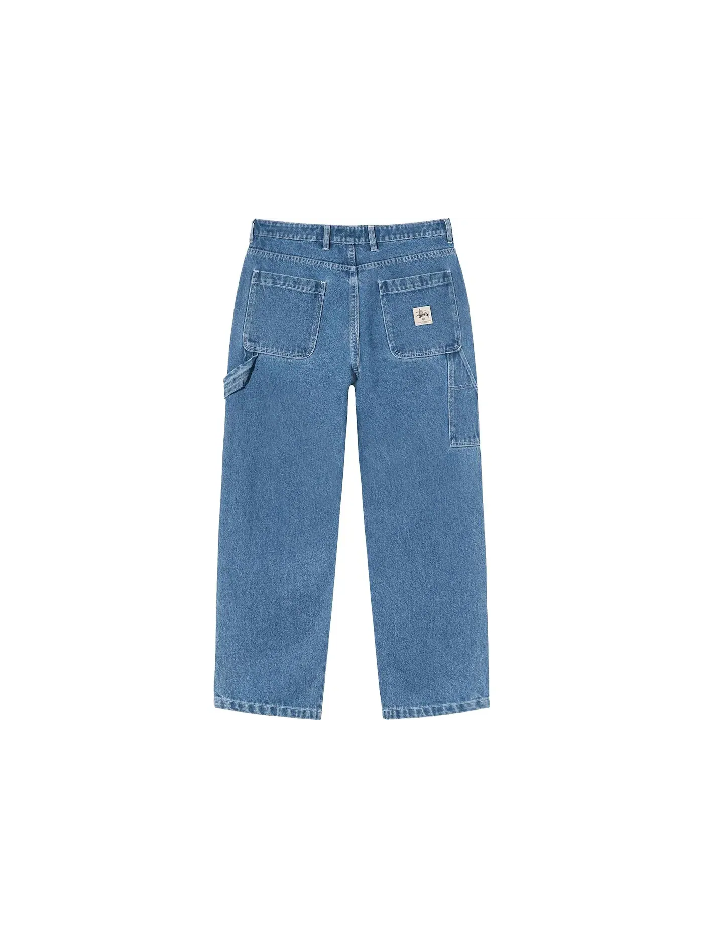 Мужские джинсы свободного кроя Denim Stussy — изображение 2 из 2, синий
