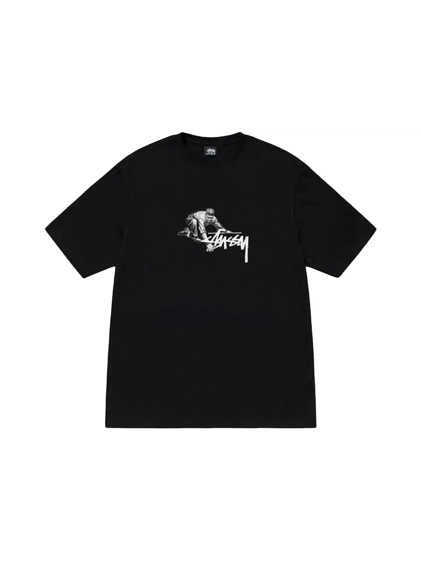 Мужская футболка с коротким рукавом Stussy Black — изображение 1 из 2