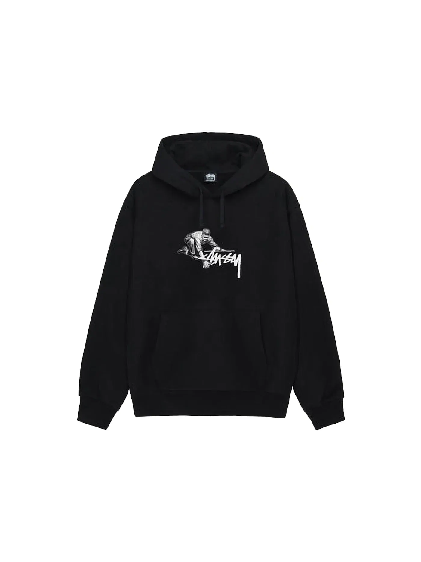 Мужская худи Stussy — изображение 1 из 2, черный