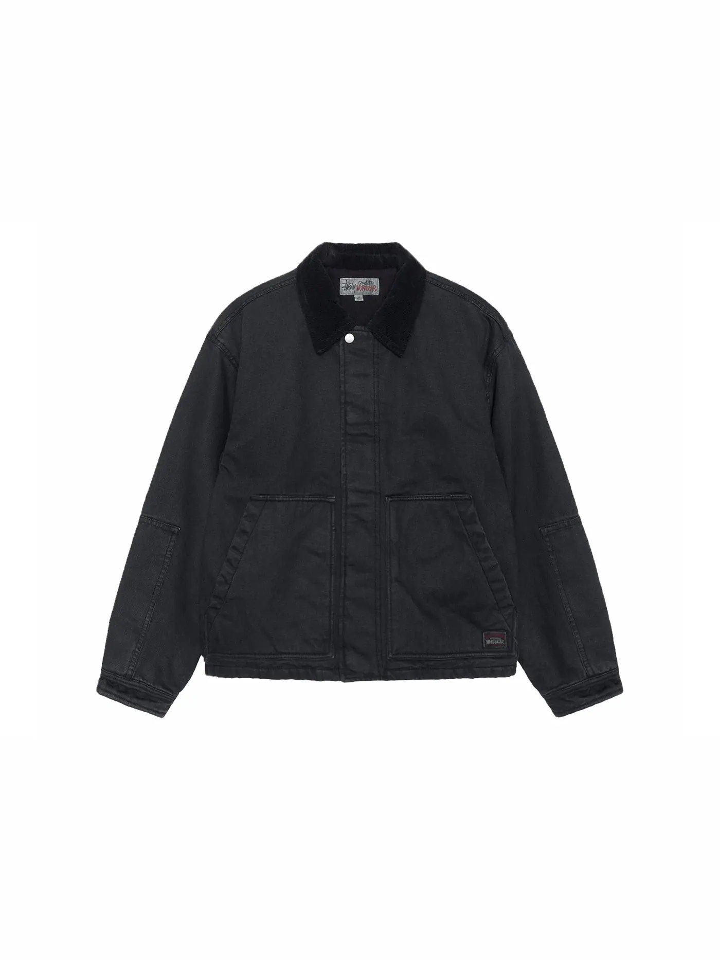 Мужская куртка Stussy Workgear Jacket — изображение 1 из 2, черный